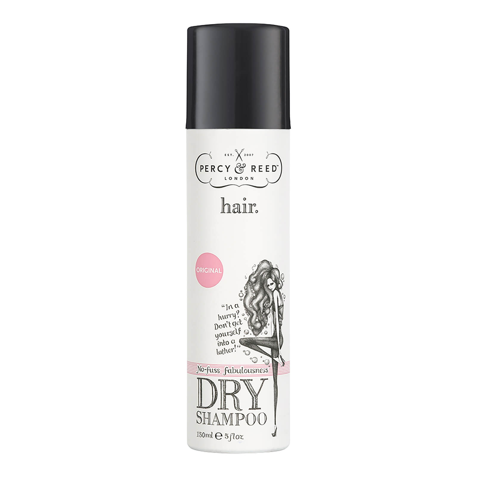 Percy Reed No Fuss Fabulousness Dry Shampoo 150ml Free
