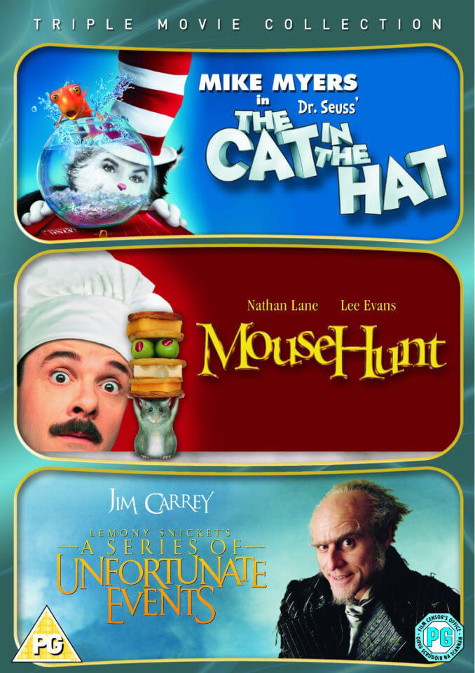 Cat In The Hat Mouse Hunt Series Of Unfortunate Events Dvd