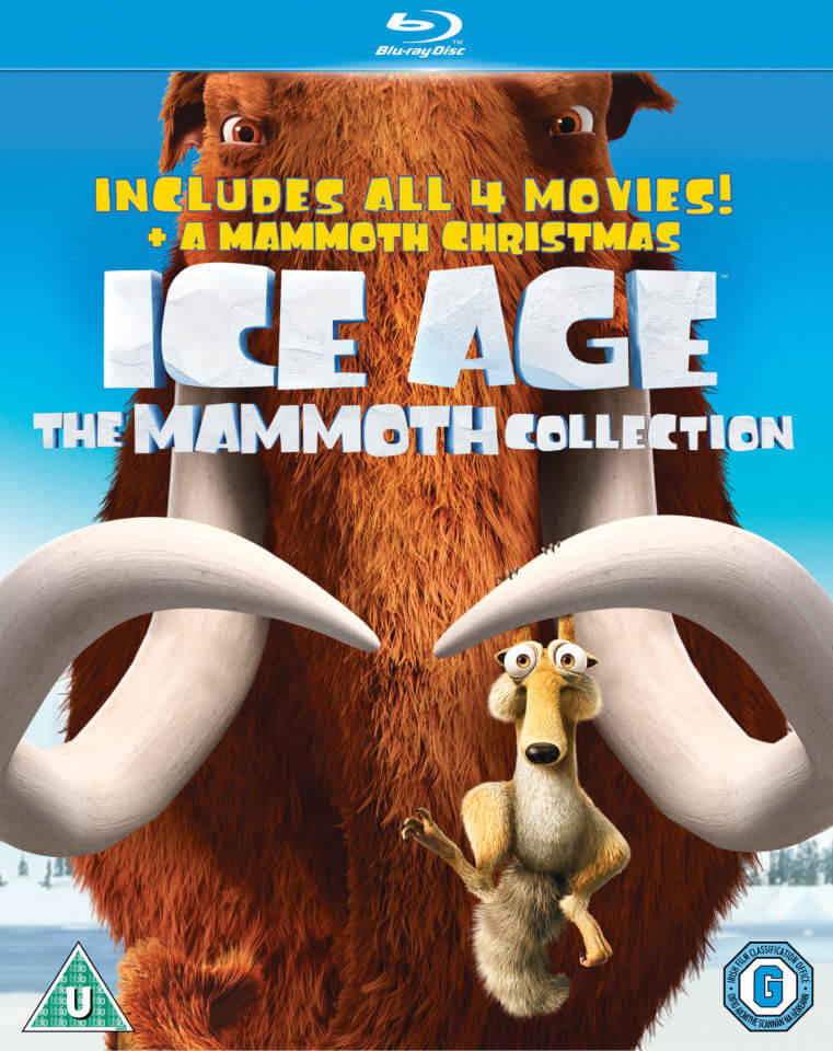 Ice Age 1 4 Plus Mammoth Christmas The Mammoth Collection Blu Ray Zavvi Uk