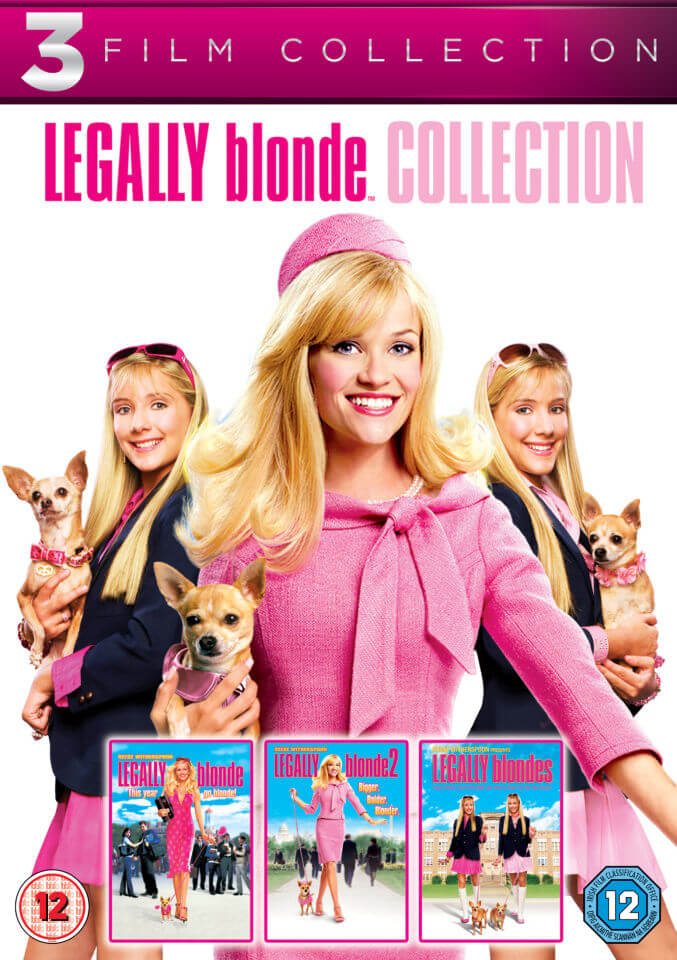 Legally Blonde Triple Pack Dvd Zavvi Uk