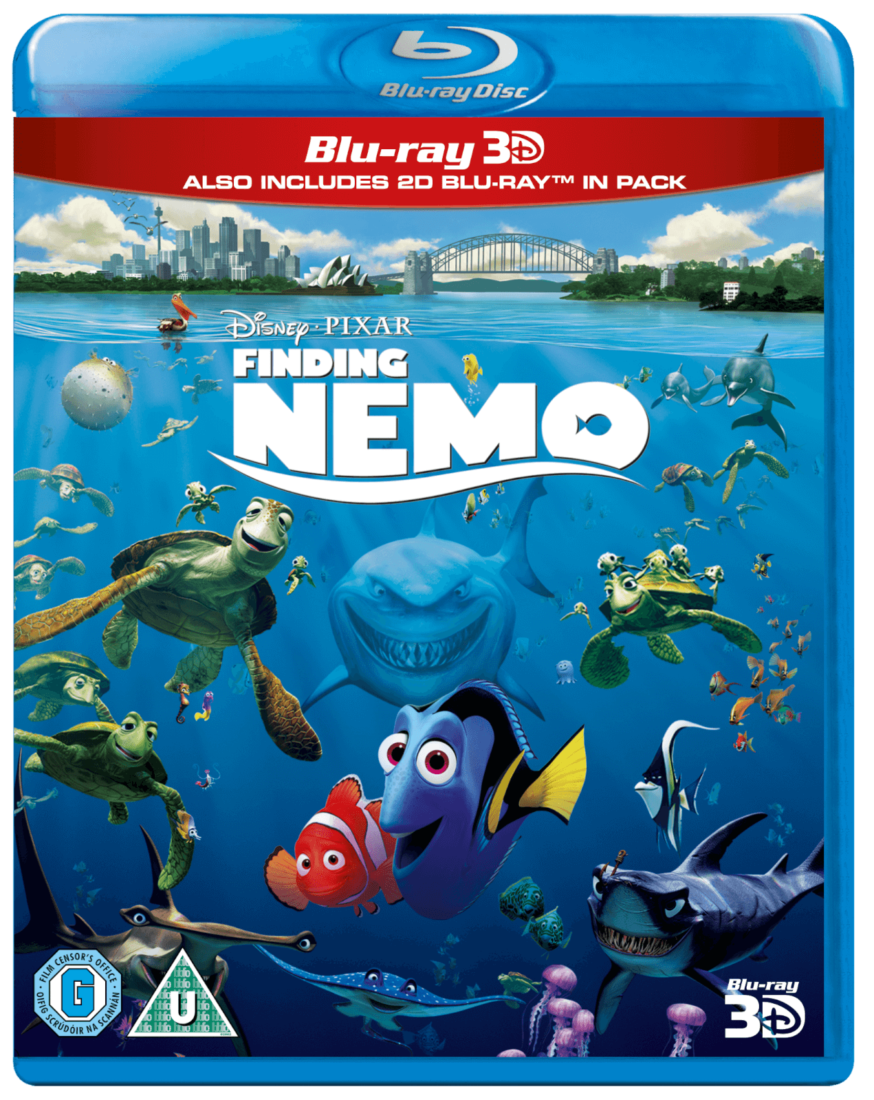 Finding Nemo 3d Includes 2d Version Blu Ray Zavvi Uk