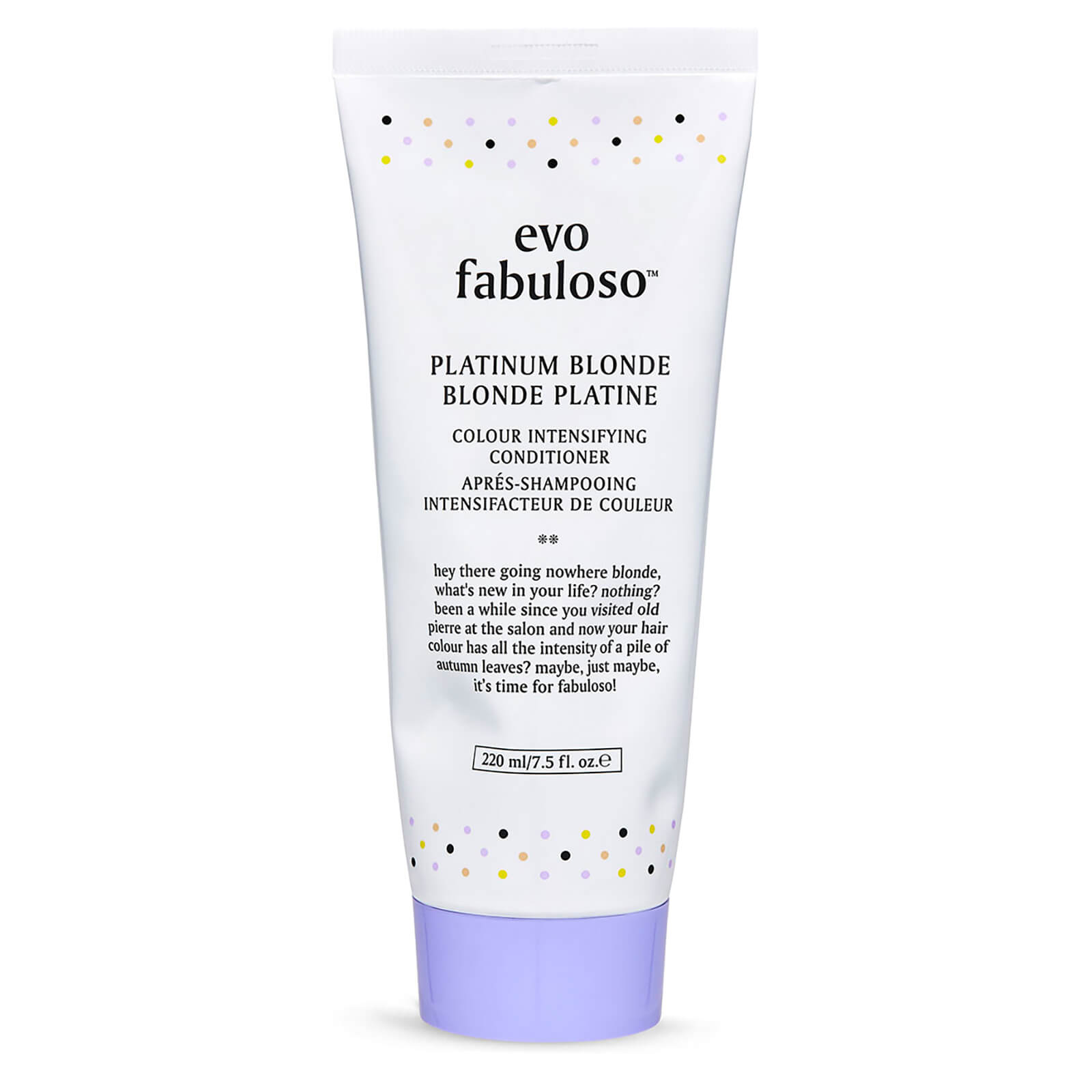 Evo Fabuloso Colour Intensifying Conditioner Platinum Blonde 220ml