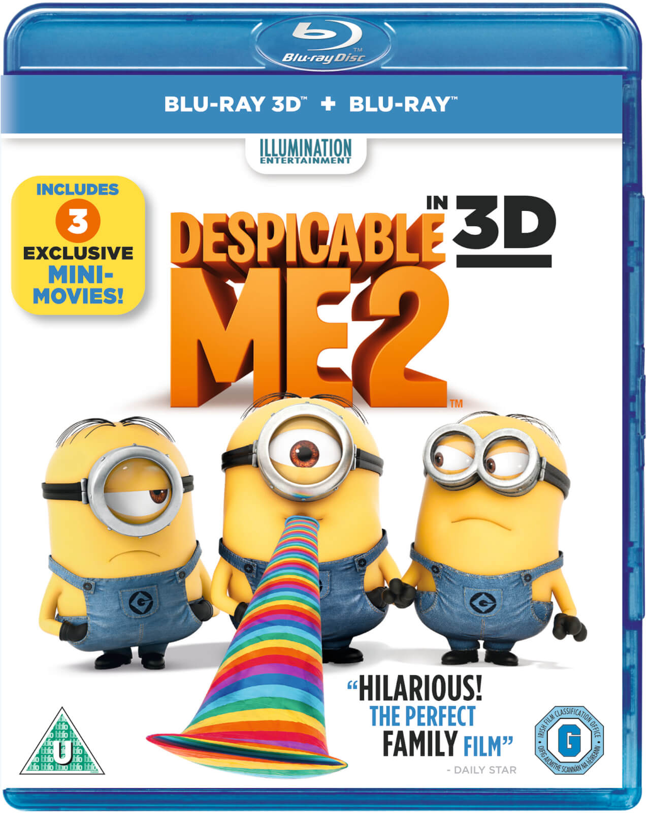 Despicable Me 2 3d Includes 2d Blu Ray Copy Blu Ray Zavvi Us