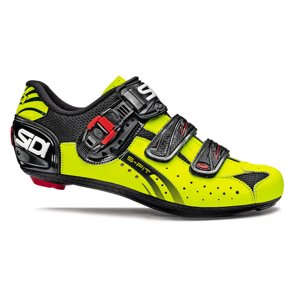 White//White New SIDI Genius 5 Fit Carbon Road Bike Bicycle Cycling Shoes