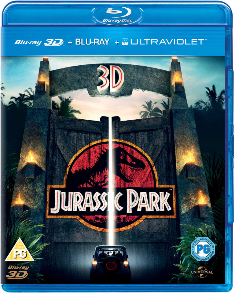 Jurassic Park 3d Includes Ultraviolet Copy And 2d Version Blu