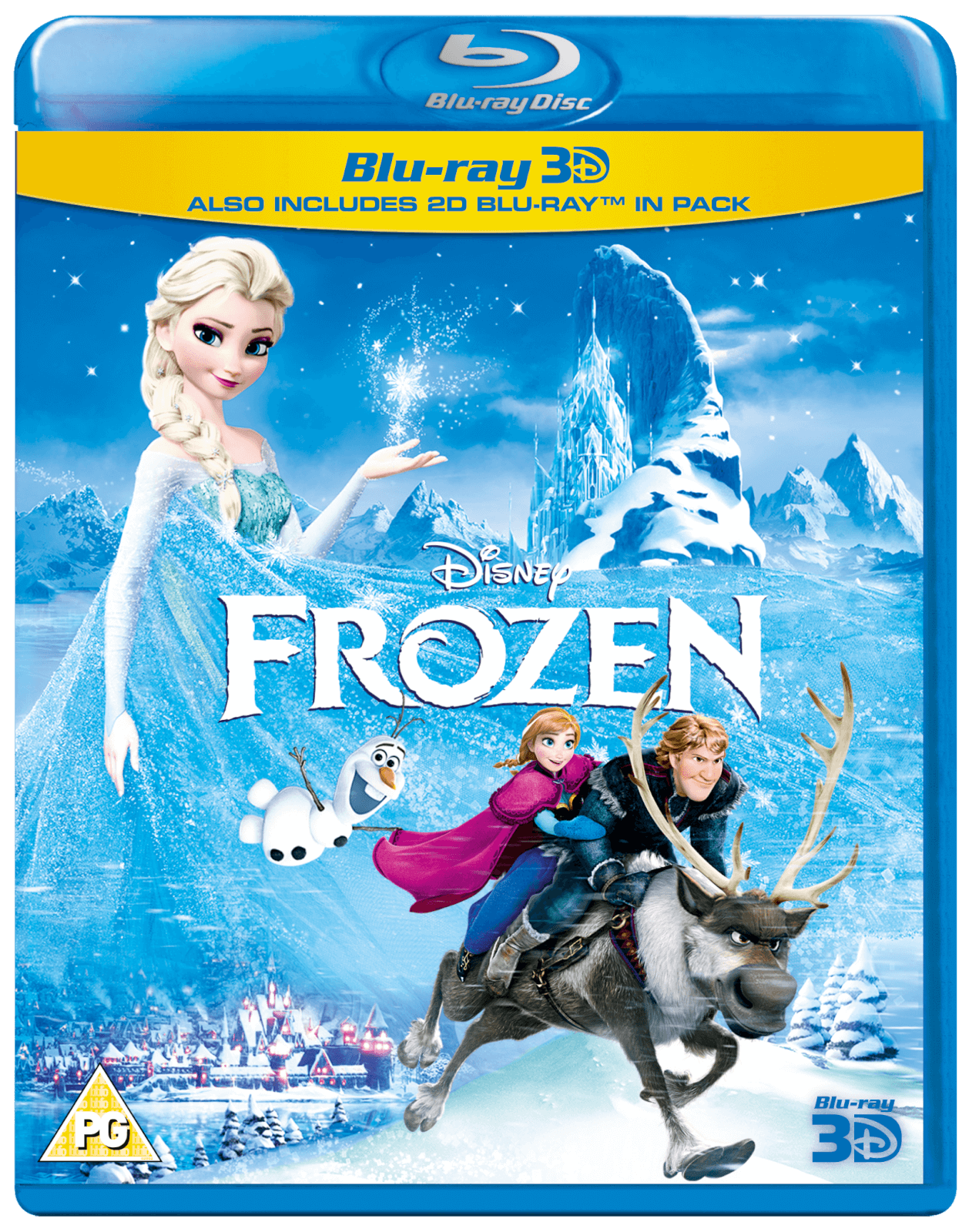 Frozen 3d Includes 2d Version Blu Ray Zavvi Uk