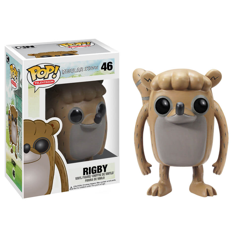 Titans Vinyl Figures Mystery Minis Cartoon Network Rigby Figure NEW