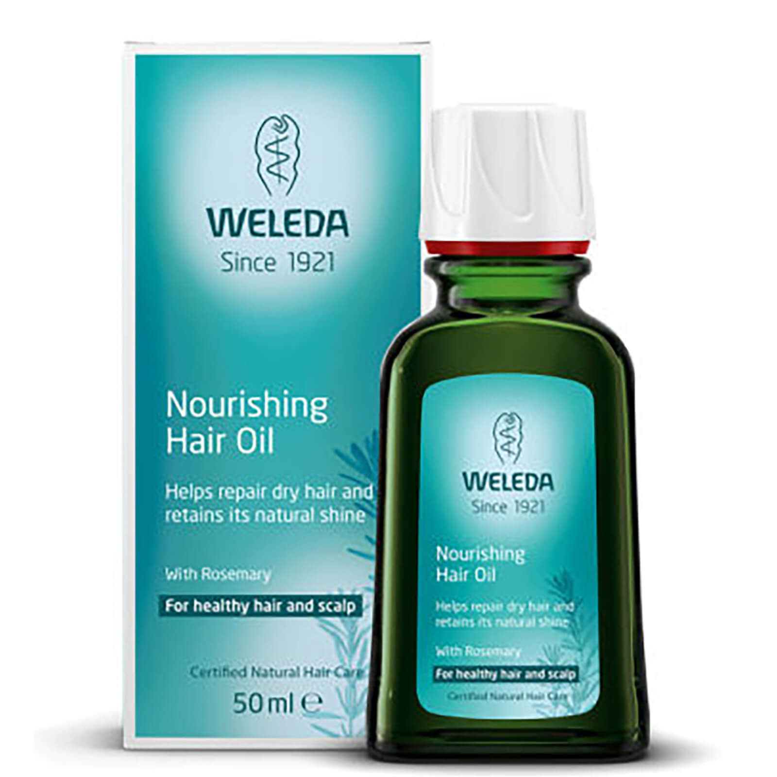 Weleda Rosemary Hair Oil 50ml Free Us Shipping Lookfantastic