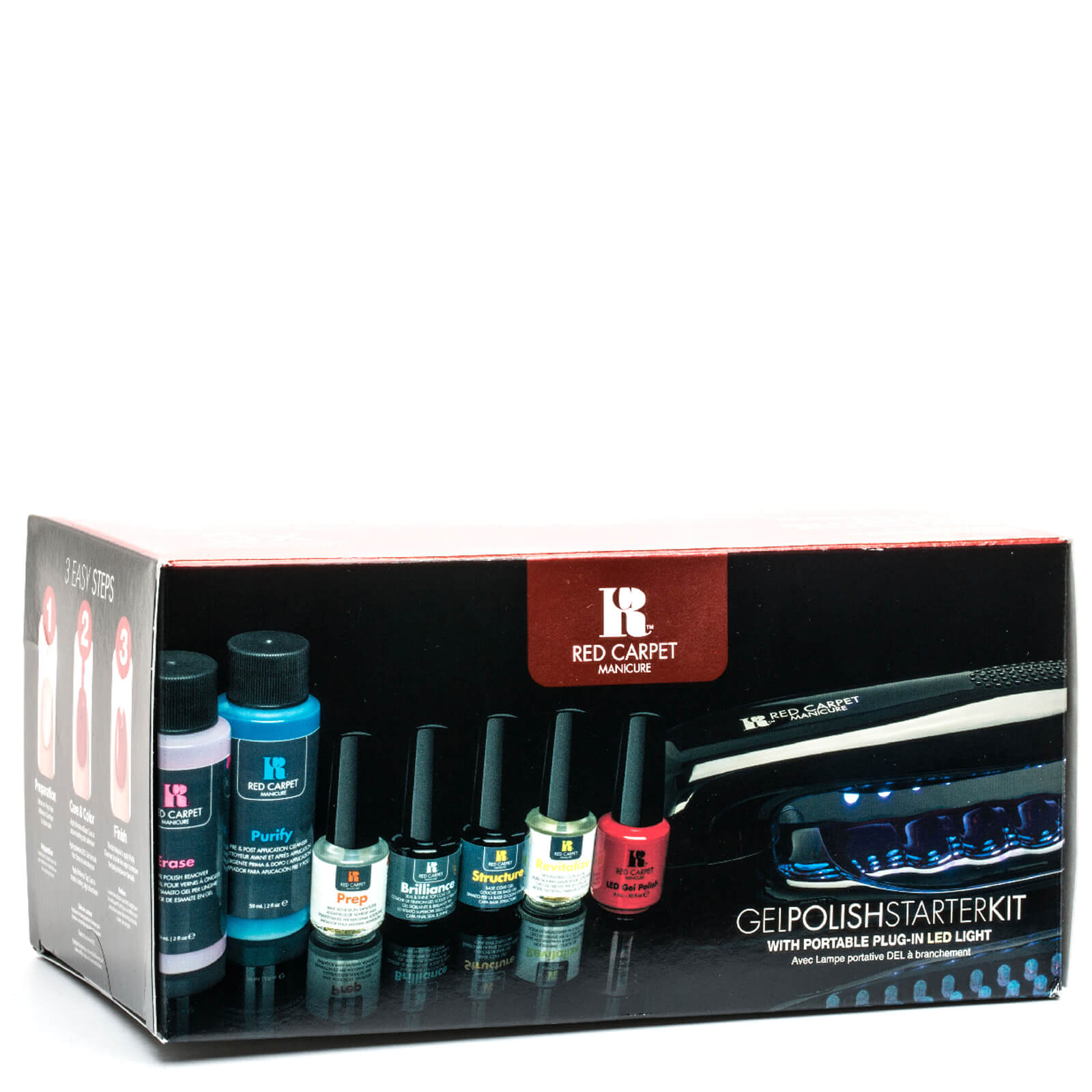 Red Carpet Manicure Gel Polish Starter Kit Free Shipping Lookfantastic