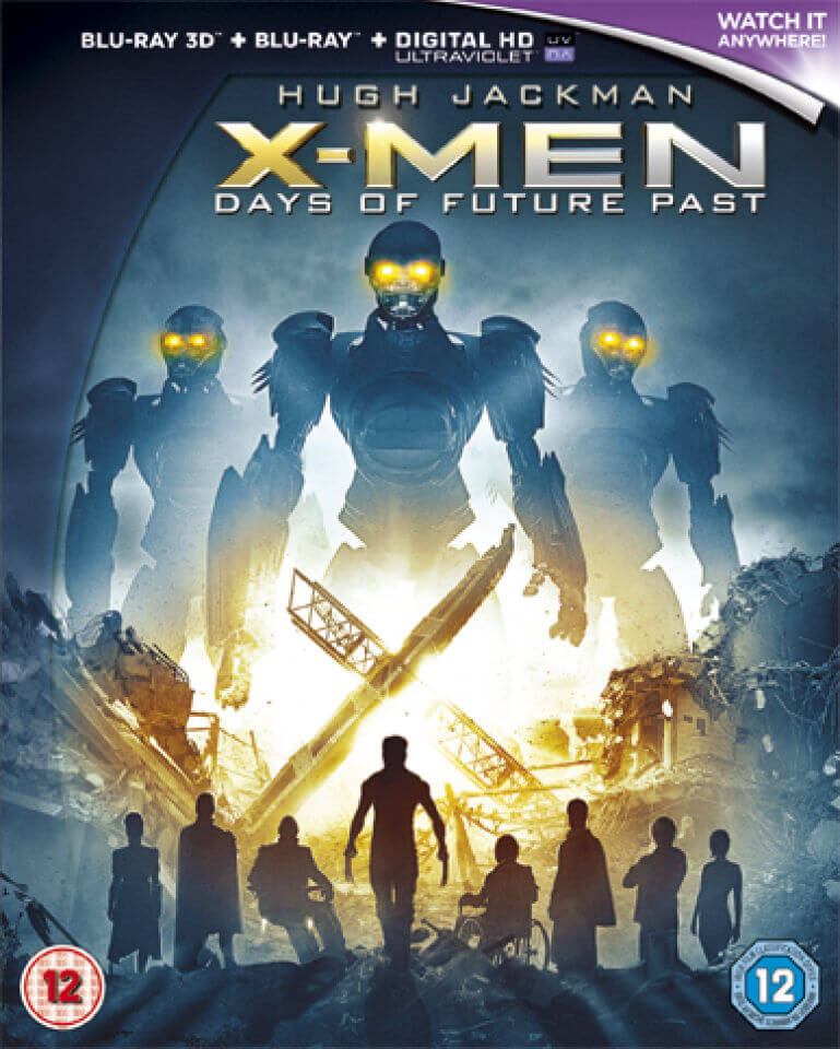 X Men Days Of Future Past 3d Blu Ray Zavvi Uk