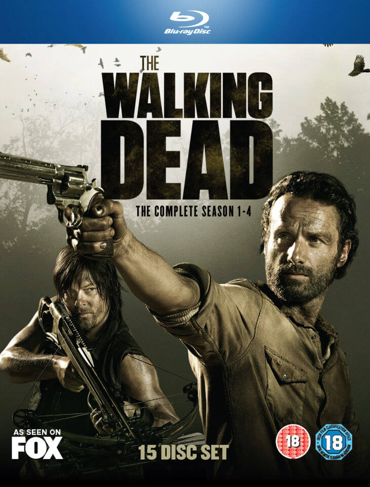 The Walking Dead Season 1 4 Blu Ray Zavvi Uk