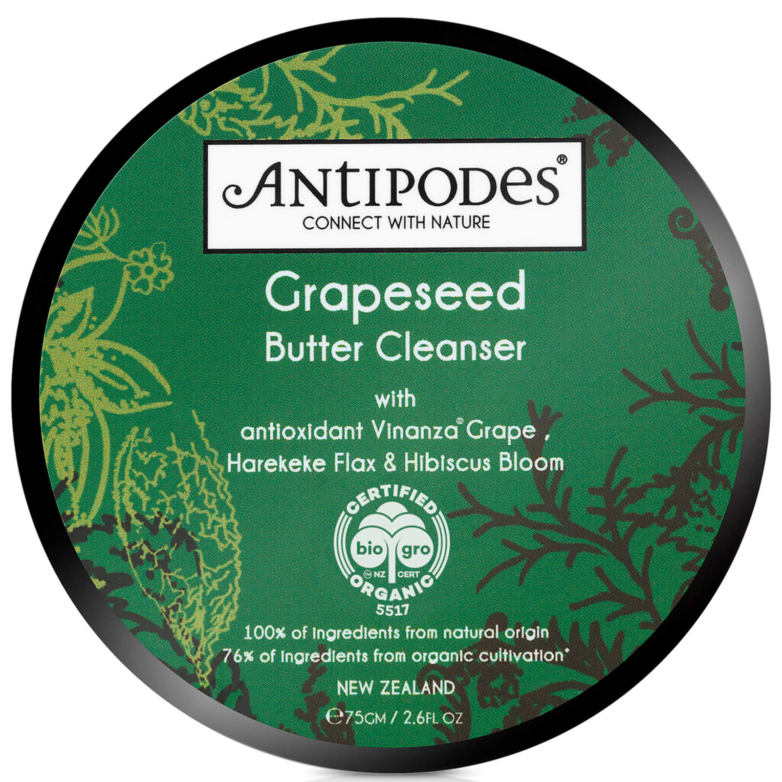 Antipodes Grapeseed Butter Cleanser (75G)
