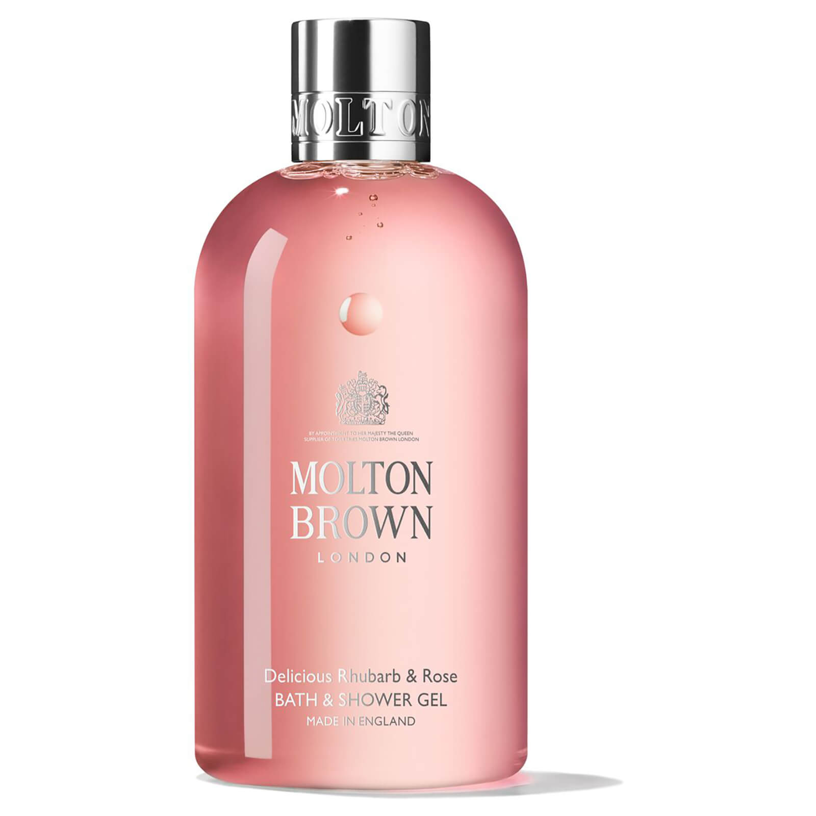 Molton Brown Delicious Rhubarb and Rose Bath and Shower Gel (300ml)