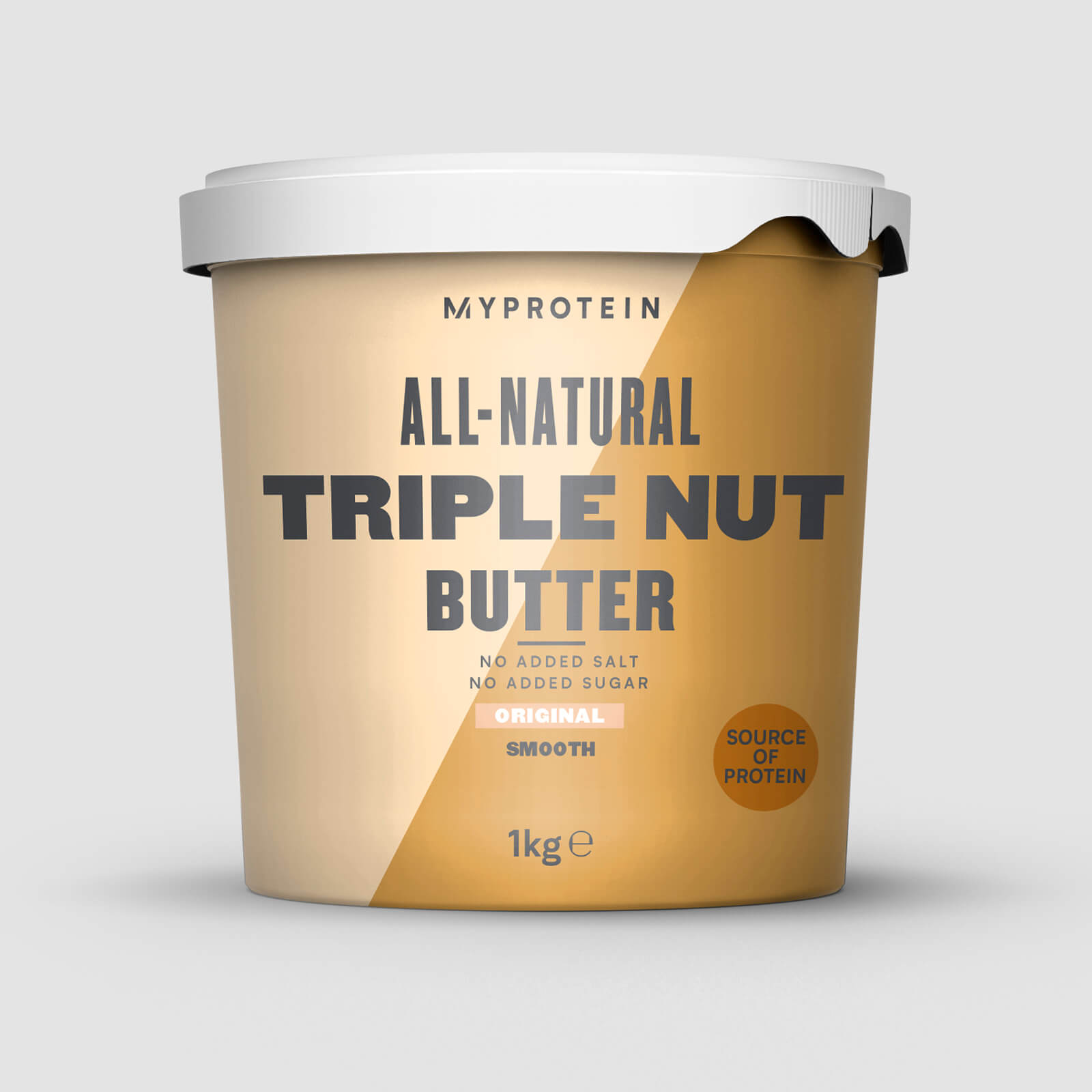 Manteiga de 3 Frutos Secos Natural - 1kg