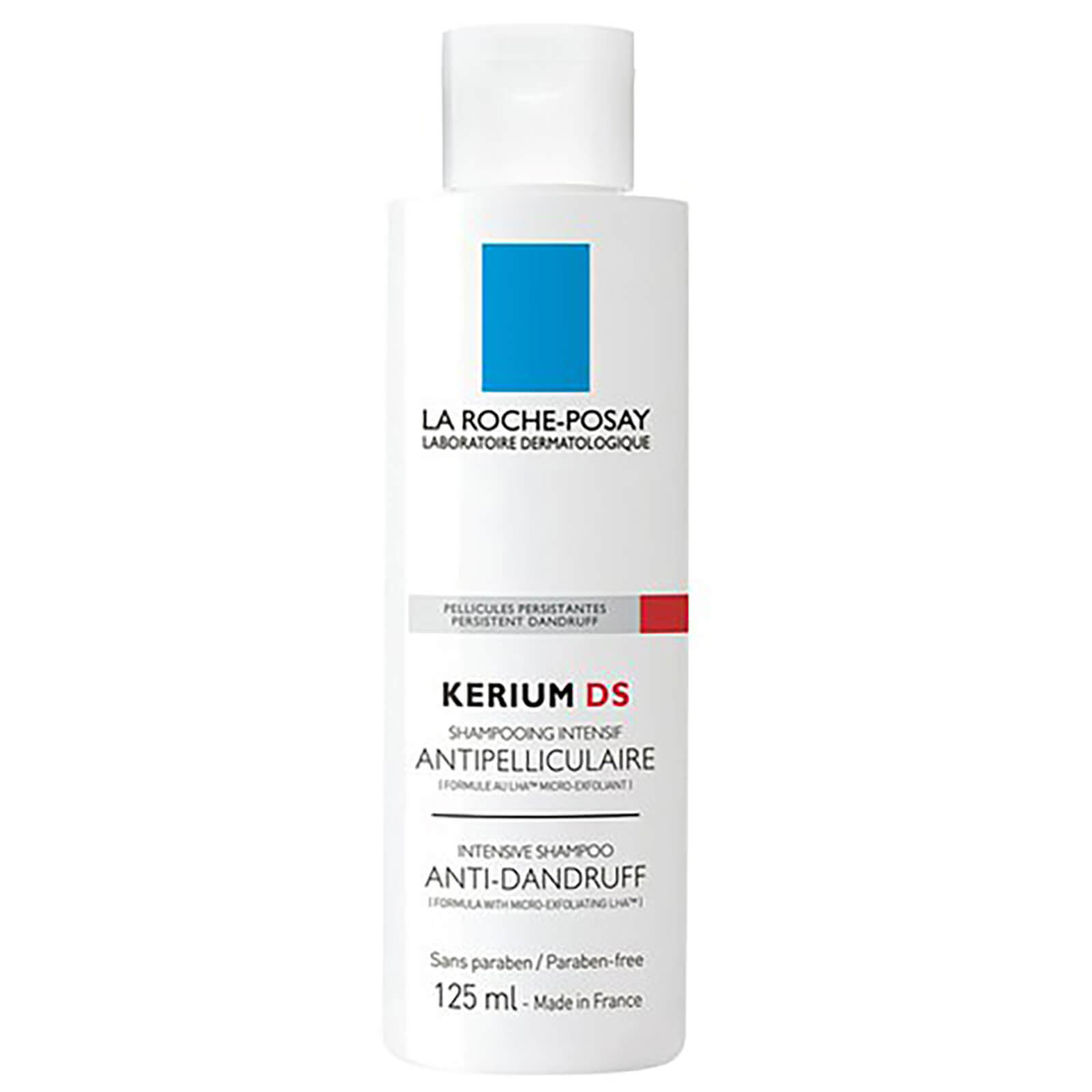 La Roche Posay Kerium Anti Dandruff Shampoo 125ml Free Shipping Lookfantastic