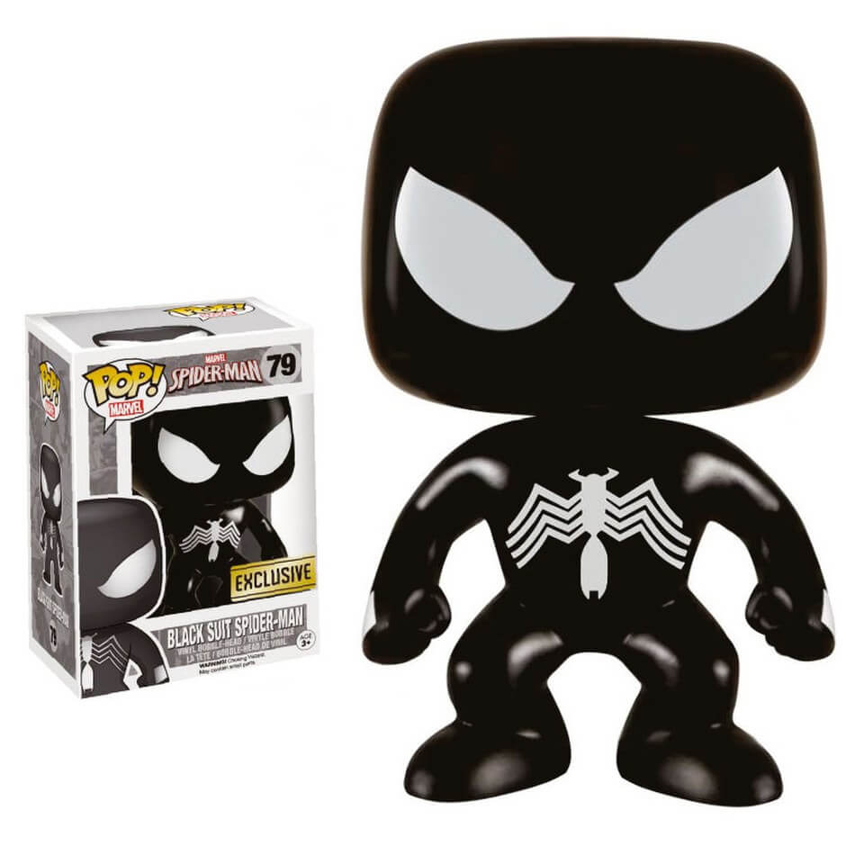funko pop black spiderman