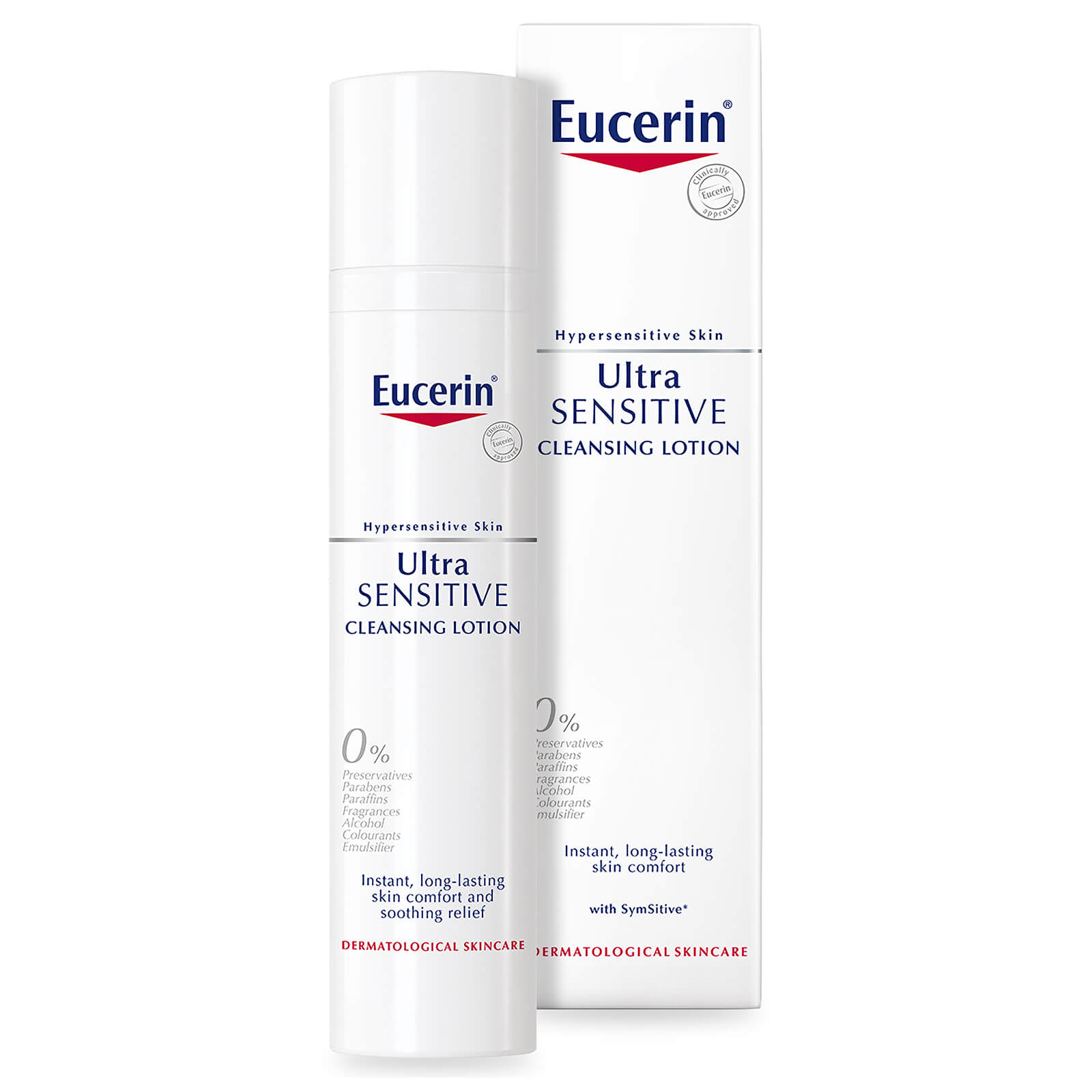 Eucerin® Hypersensitive Skin Ultra Sensitive Cleansing Lotion (100 ml ...