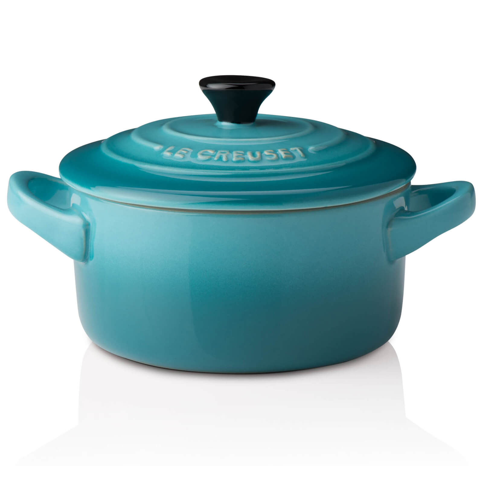 Le Creuset Stoneware Petite Casserole Dish Teal IWOOT
