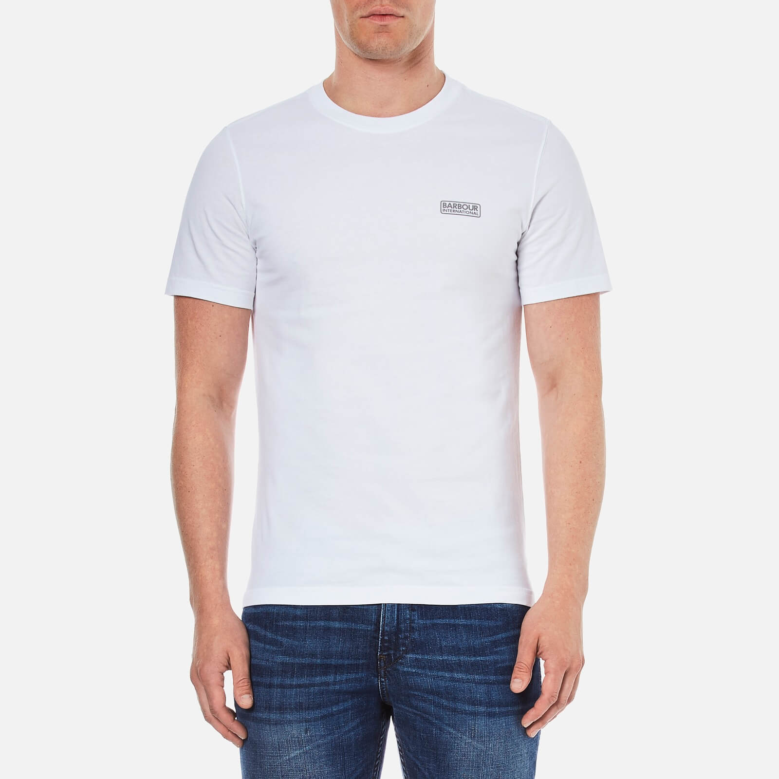 barbour t shirt white