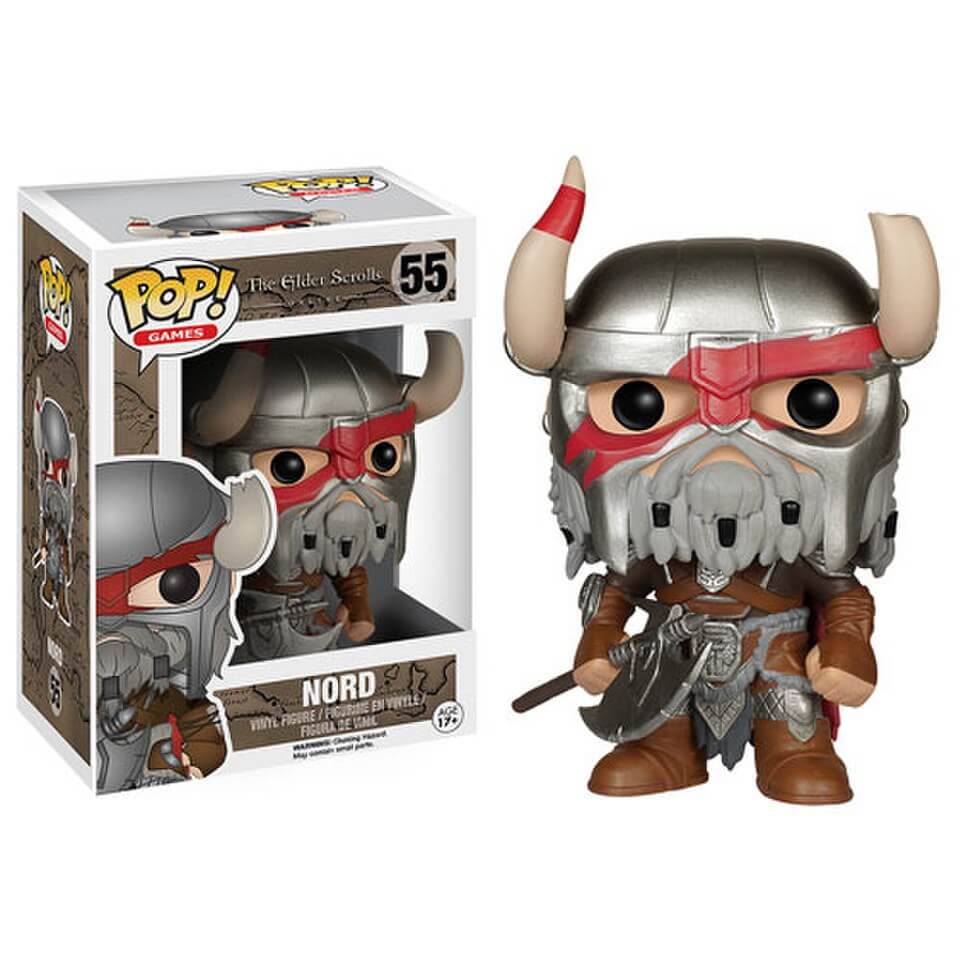 Elder Scrolls V: Skyrim Nord Funko Pop! Figur | Pop In A Box DE Funko Pop: Games: Elder Scrolls V: Skyrim Nord Figure +