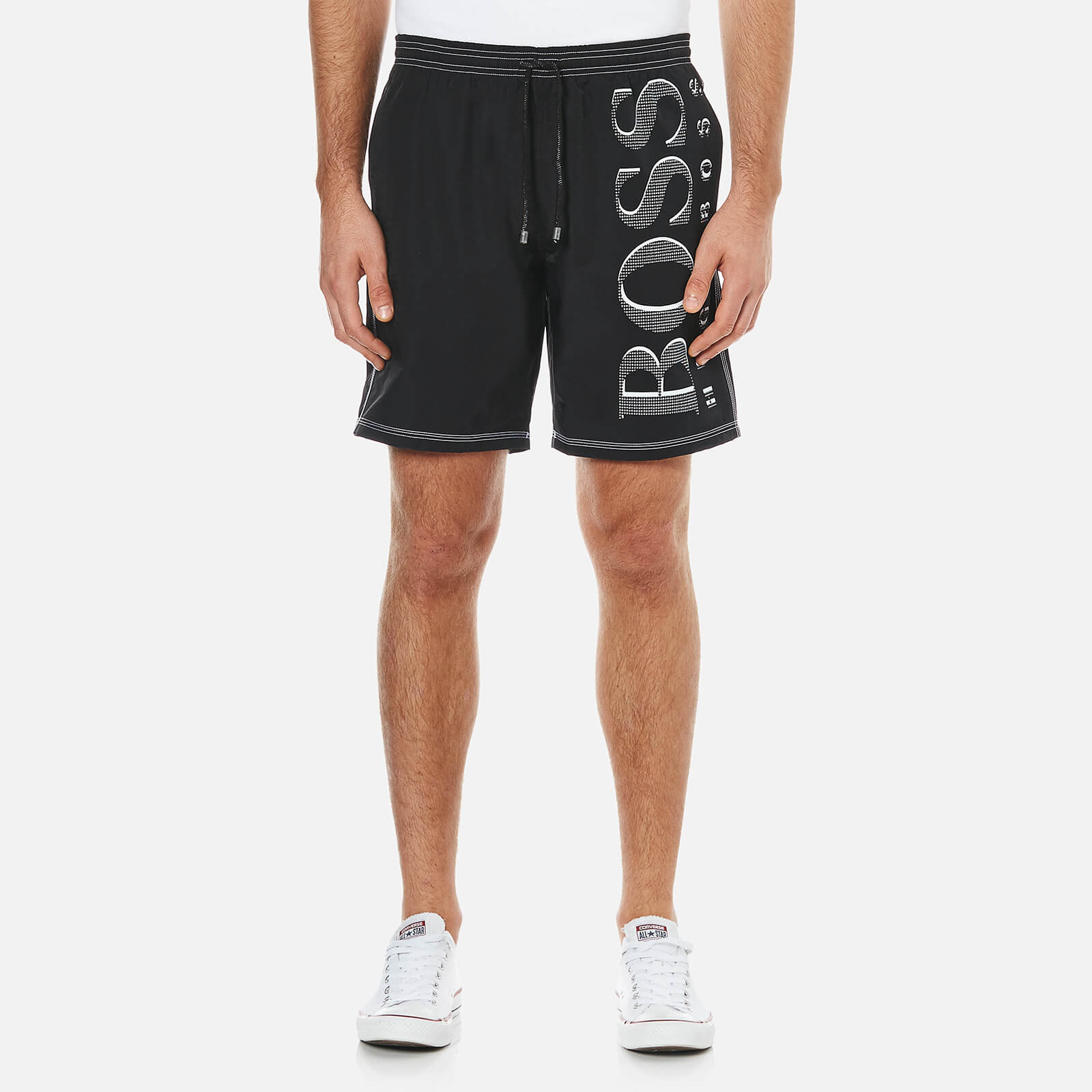 hugo boss black swim shorts