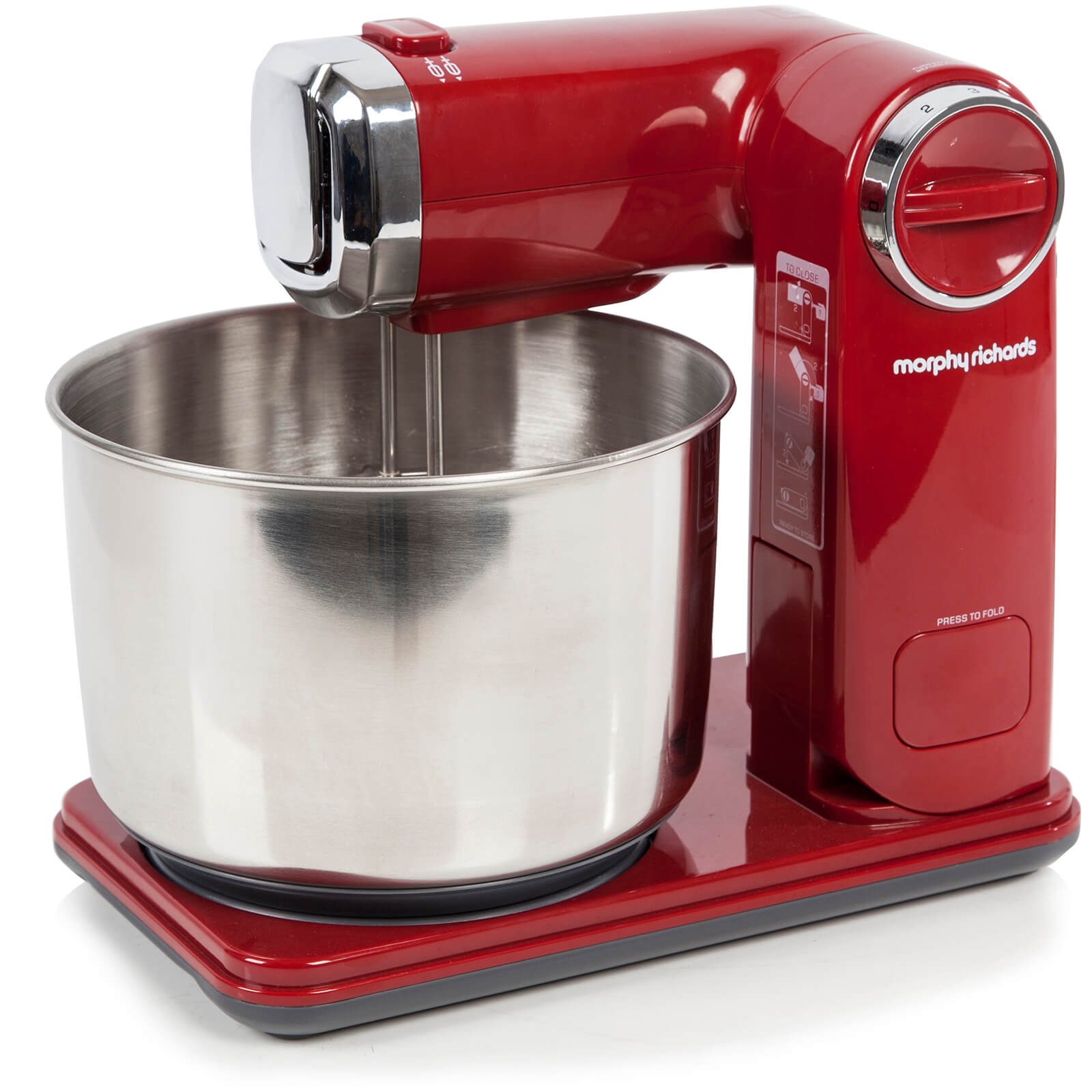 Morphy Richards 400403 Folding Stand Mixer Red IWOOT