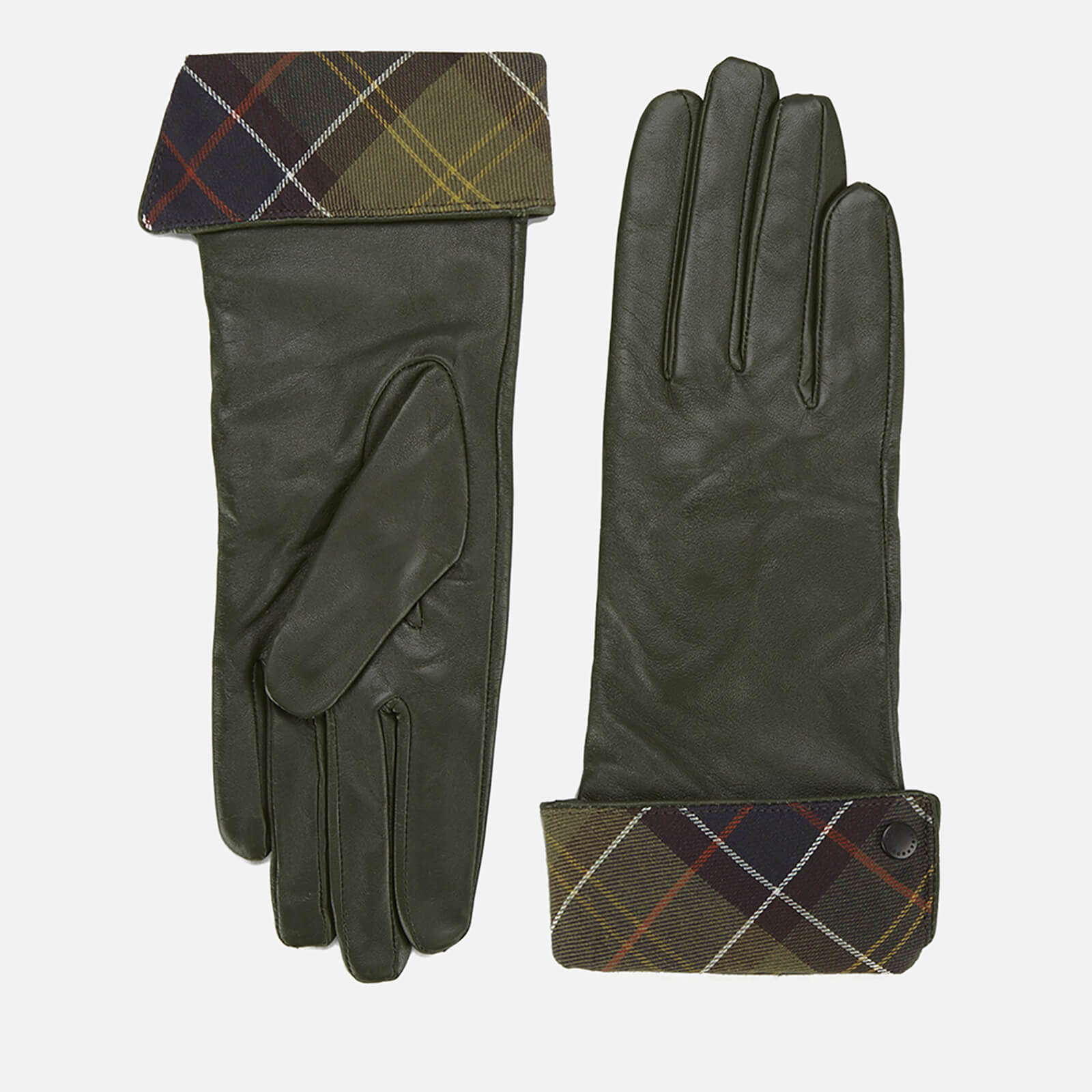 ladies barbour leather gloves