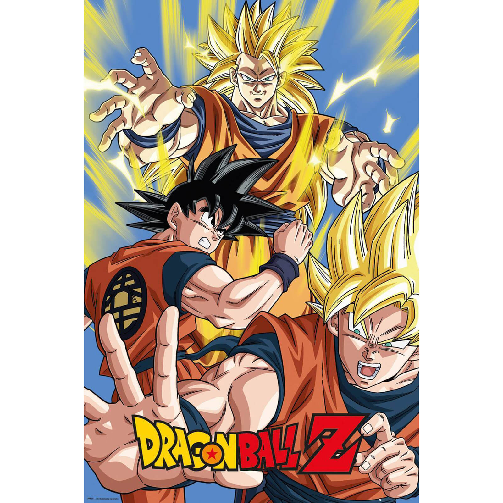 Dragon Ball Z Goku 24 X 36 Inches Maxi Poster
