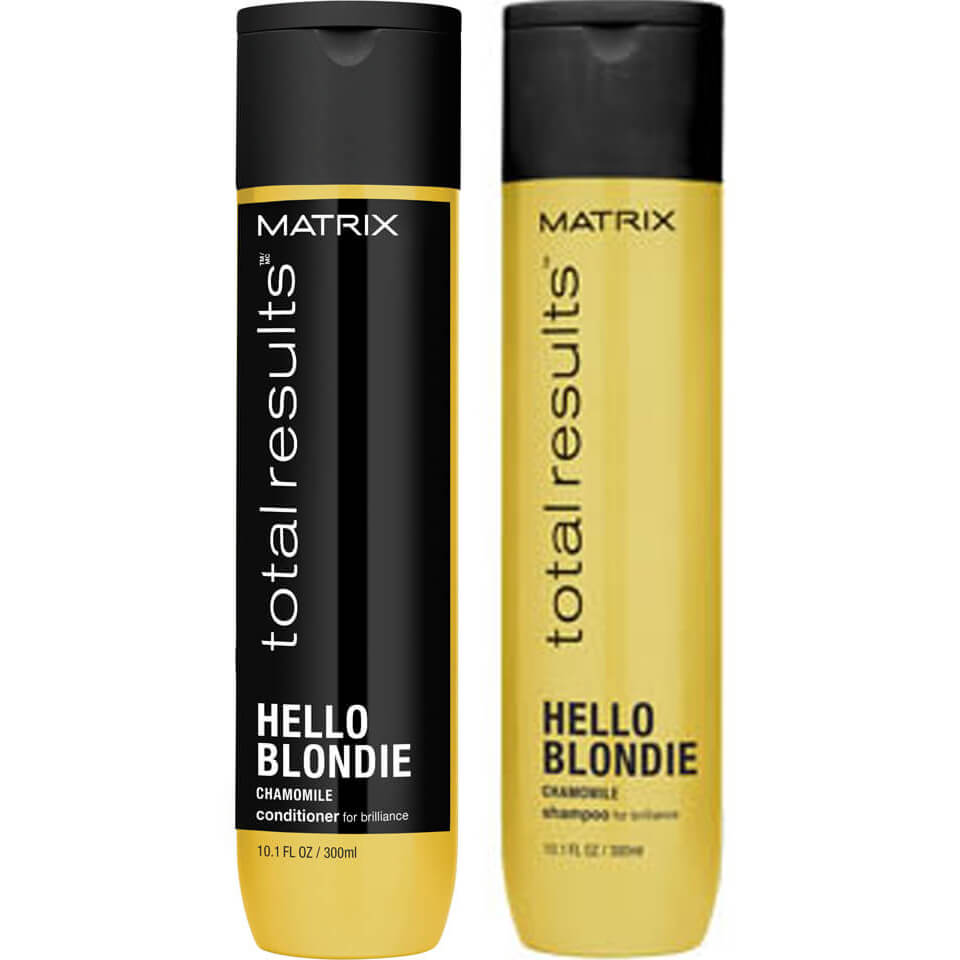 Matrix Total Results Hello Blondie Shampoo 300ml And Conditioner