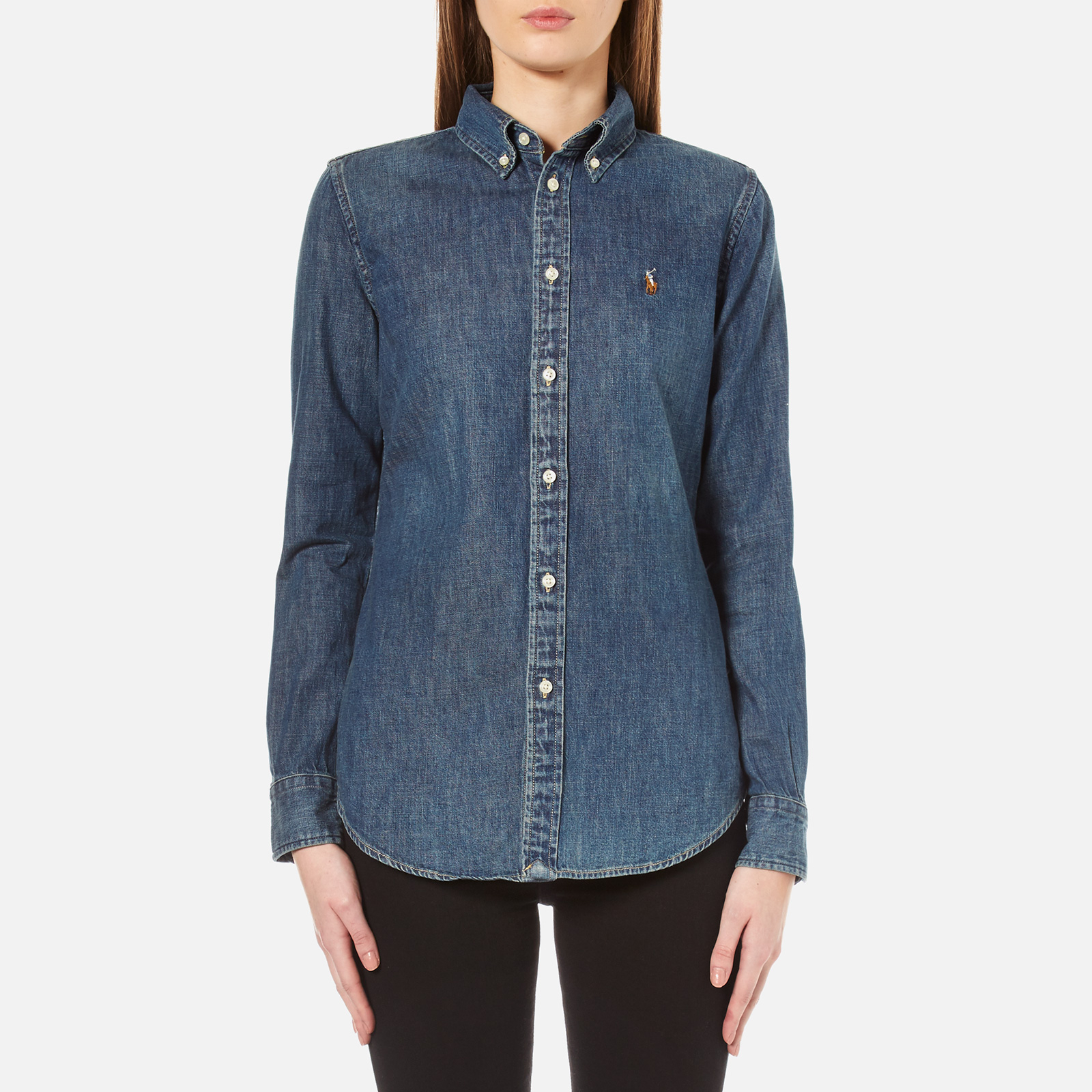 polo ralph lauren denim shirt womens