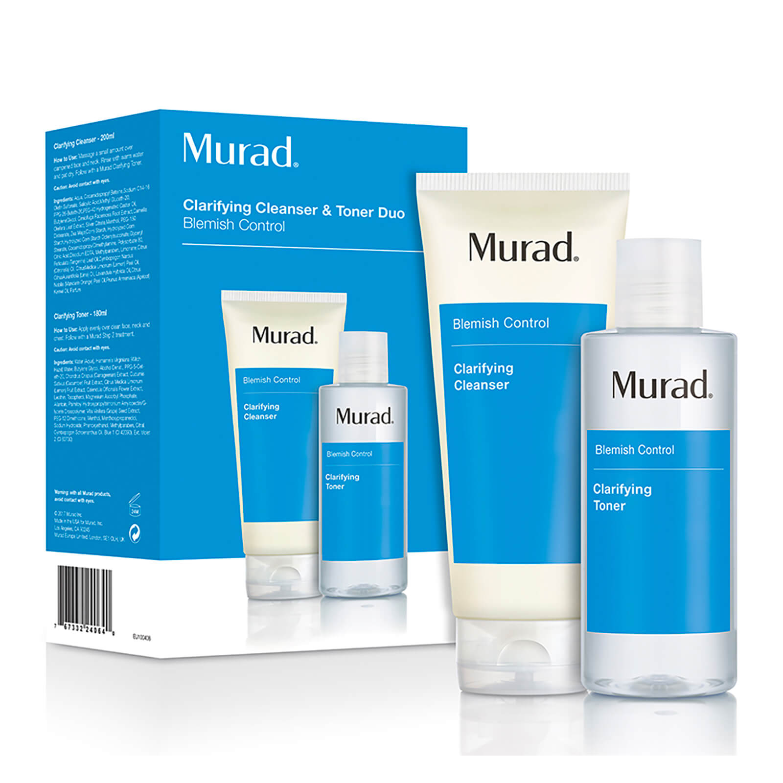 Murad Clarifying Cleanser And Toner Duo Worth 40 Buy Online Mankind