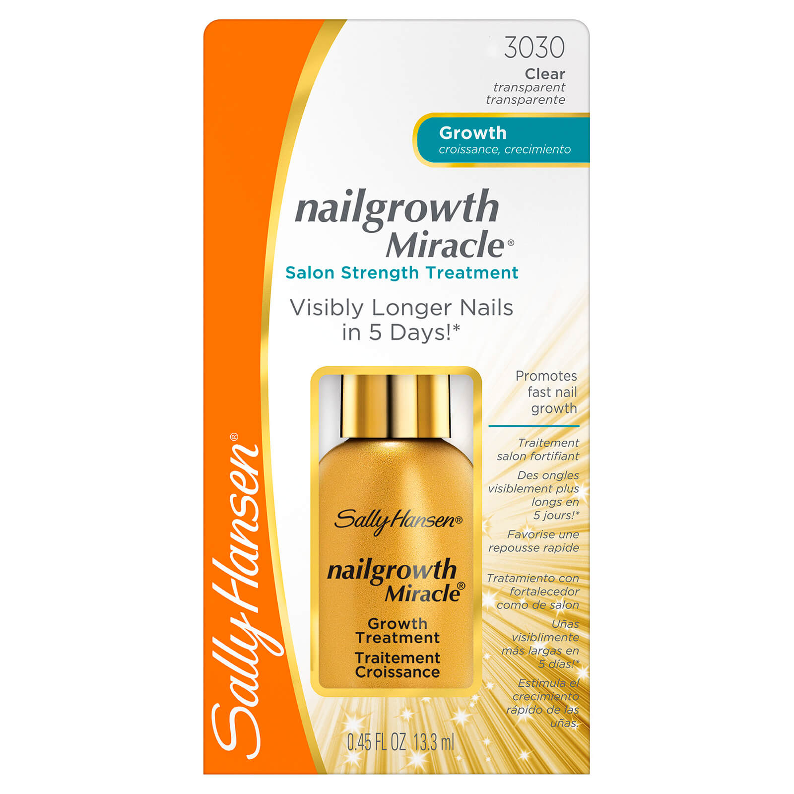 Sally Hansen Nailgrowth Miracle 13 3ml Free Shipping Lookfantastic
