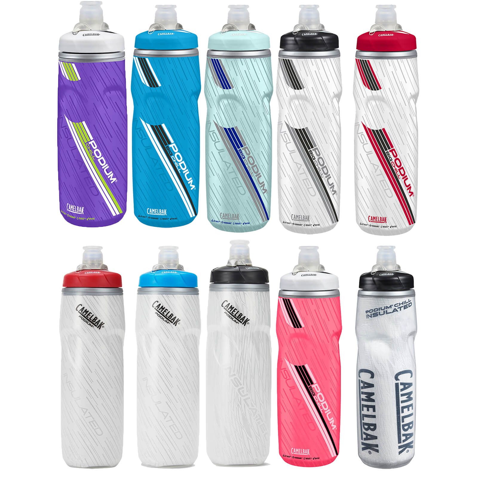 podium chill water bottle