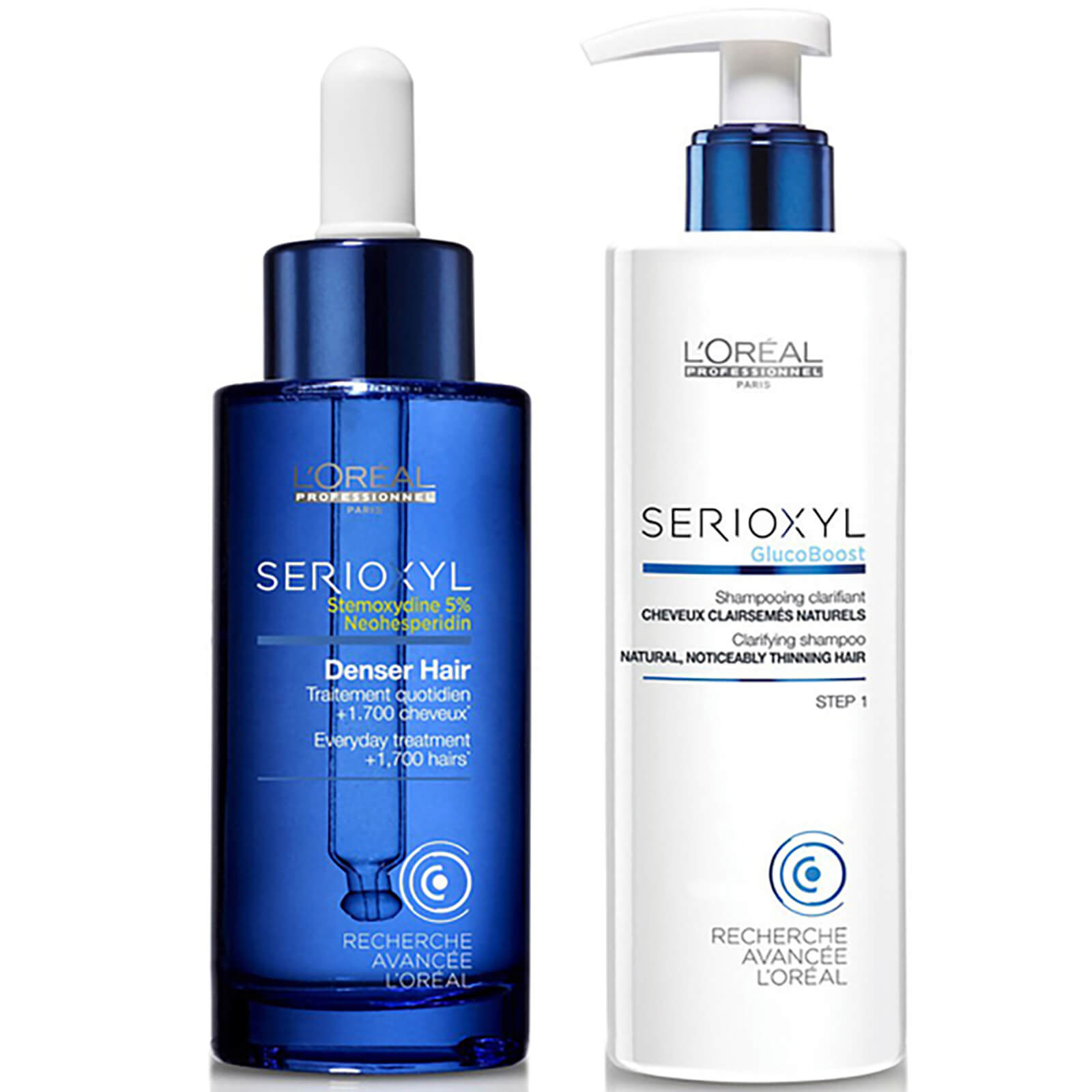 L Oreal Professionnel Serioxyl Denser Hair Treatment And Shampoo