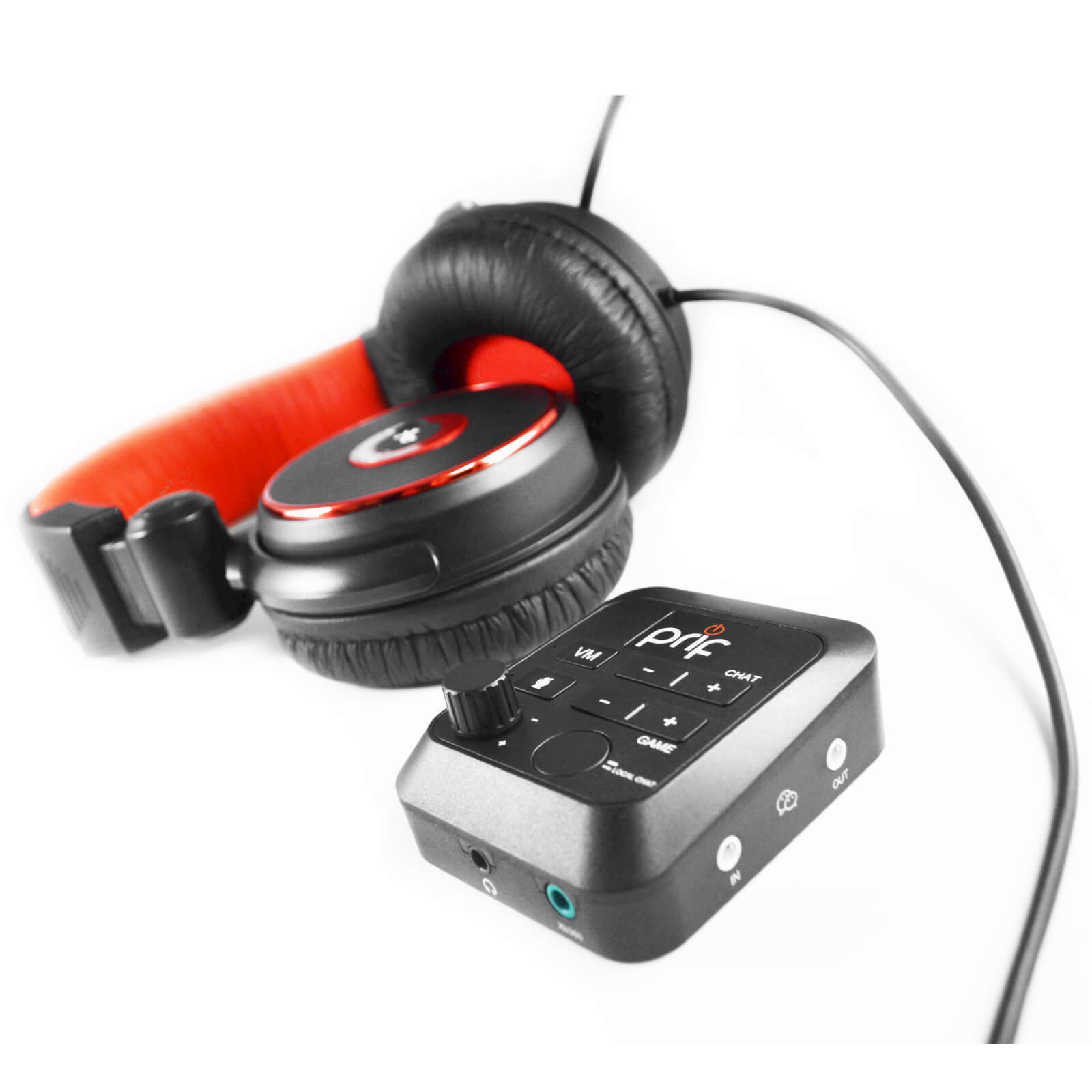 Prif Playsonic 4 Amplified Headset With Mixer Ps4 Xbox360 Ps3 Pc