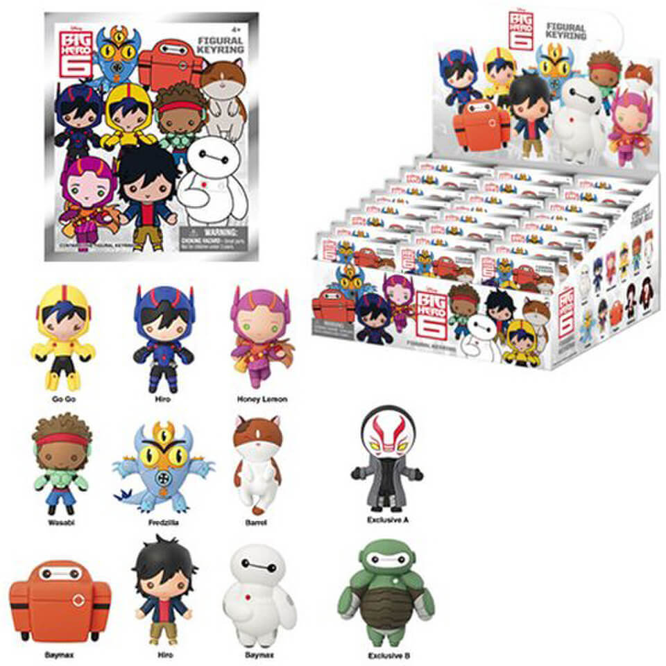 Disney Big Hero 6 Figural 3d Foam Key Chain Pop In A Box Us