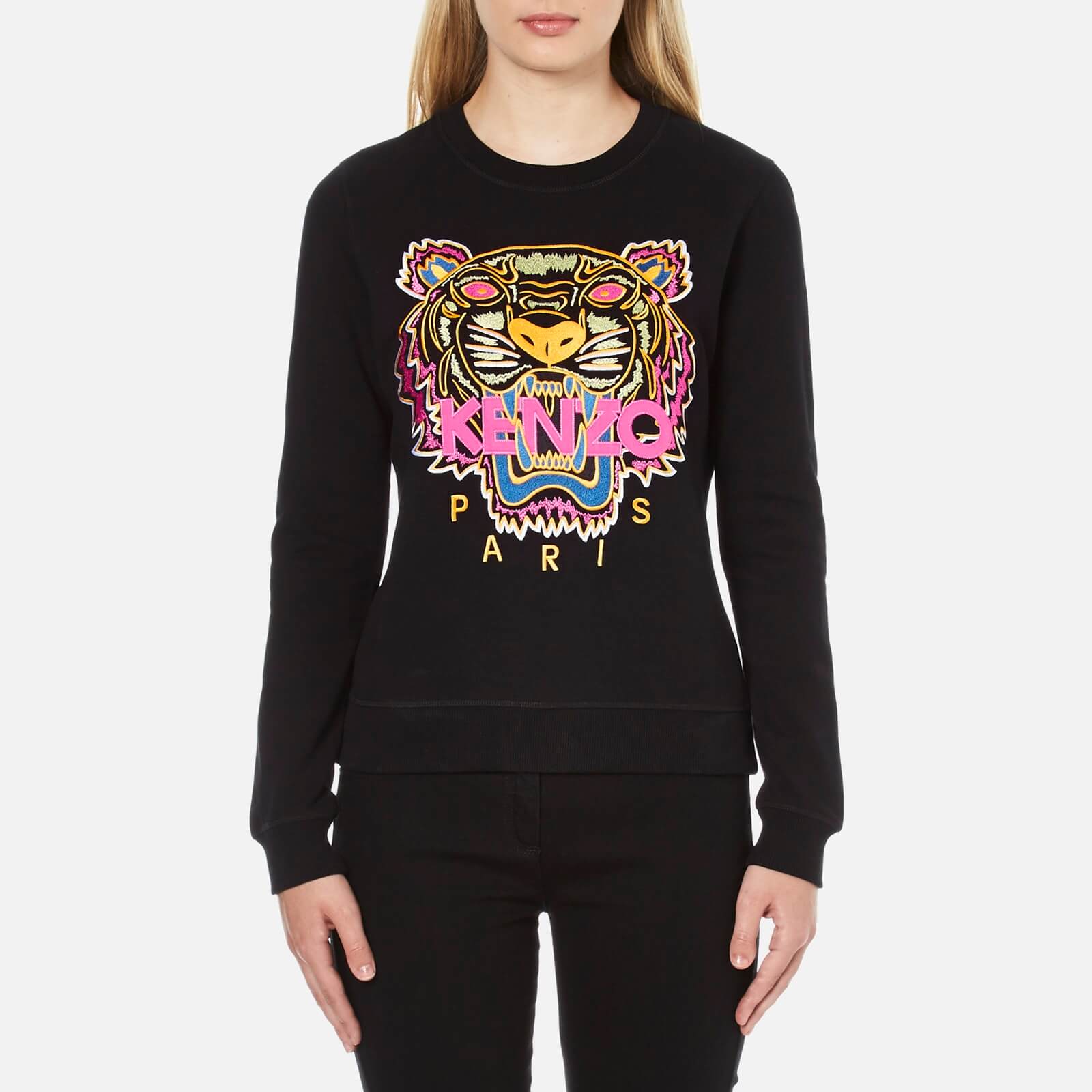 kenzo black women's sweatshirt