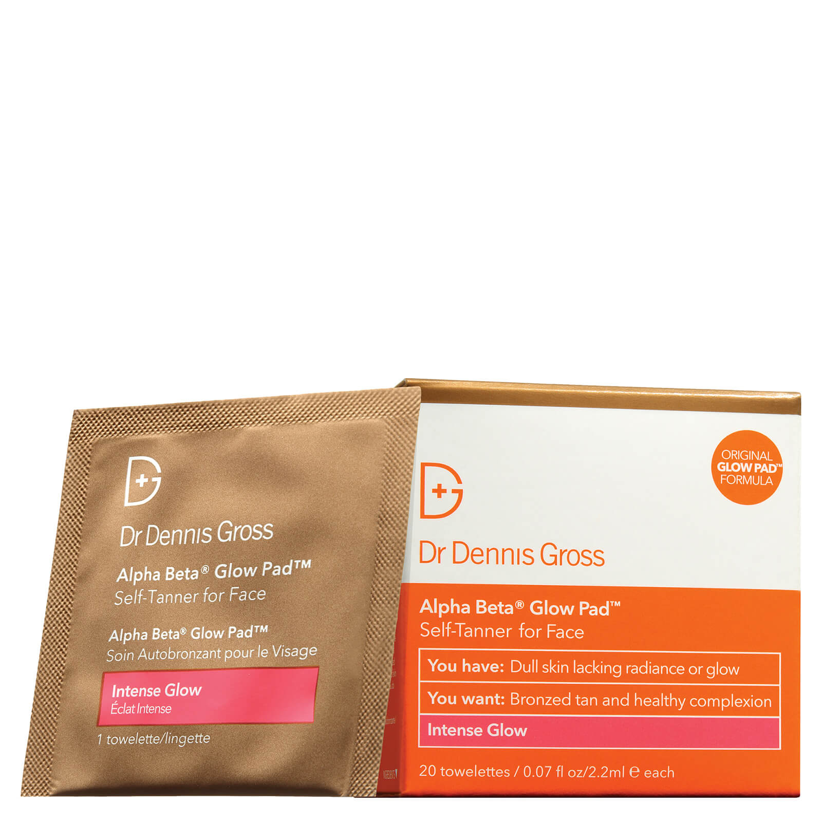 Dr Dennis Gross Alpha Beta Glow Pad Intense Glow Lookfantastic