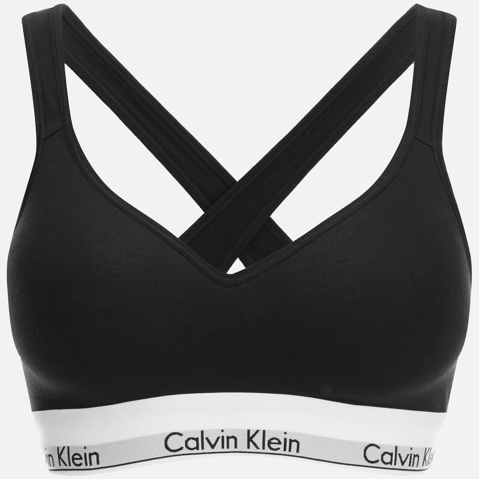 Calvin Klein Women s Modern Cotton Lift Bralette Black