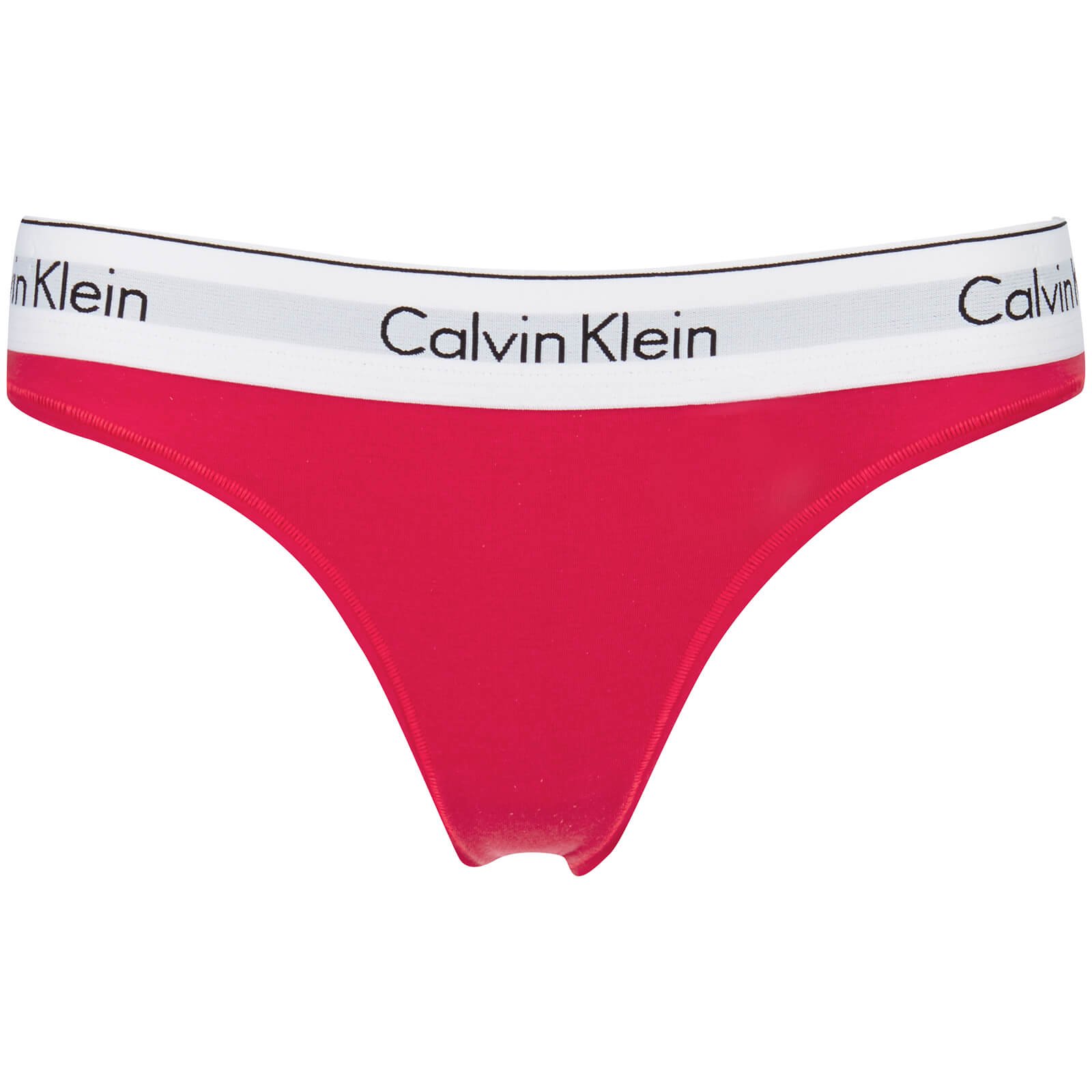 calvin klein modern cotton thong red