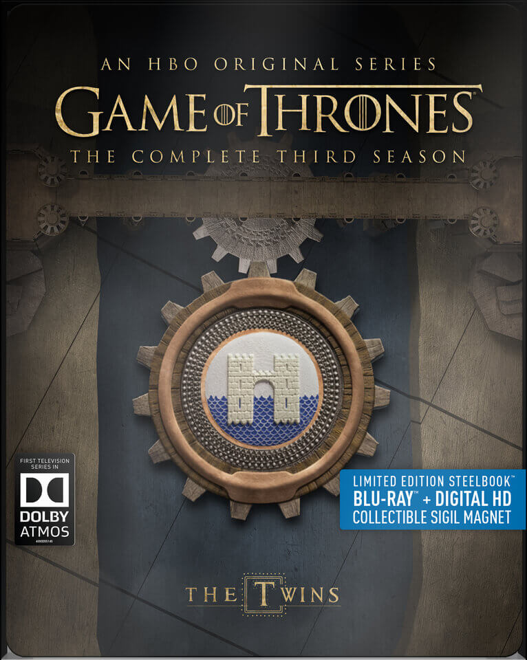 Game Of Thrones Complete Third Season Limited Edition Steelbook Blu