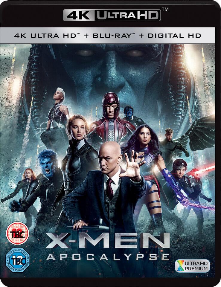 X Men Apocalypse 4k Ultra Hd Includes Uv Copy Blu Ray Zavvi Us