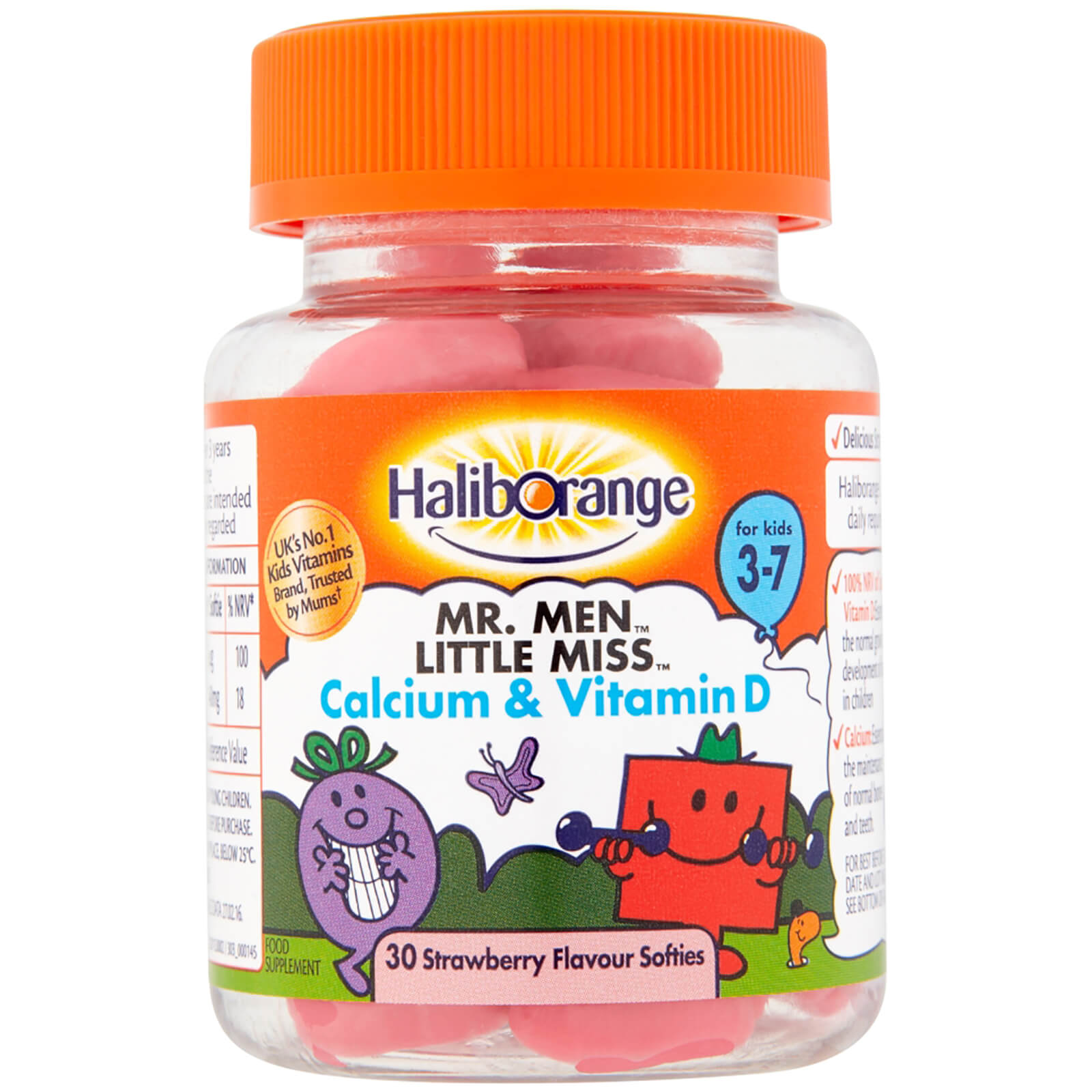 Buy Haliborange Mr Strong Calcium & Vitamin D Softie 30 Strawberry