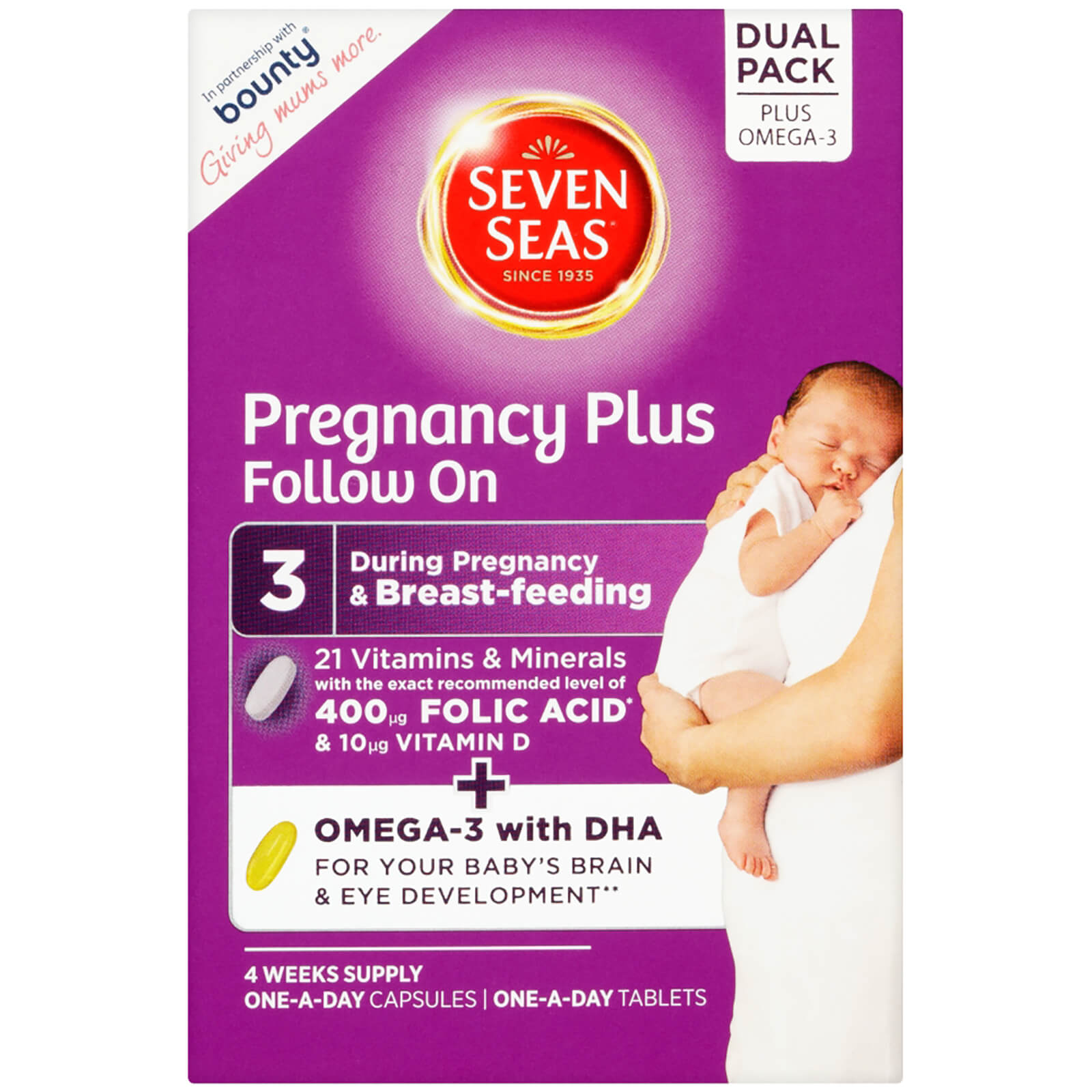 Buy Seven Seas Pregnancy Plus Vitamins - 28 Tablets ...