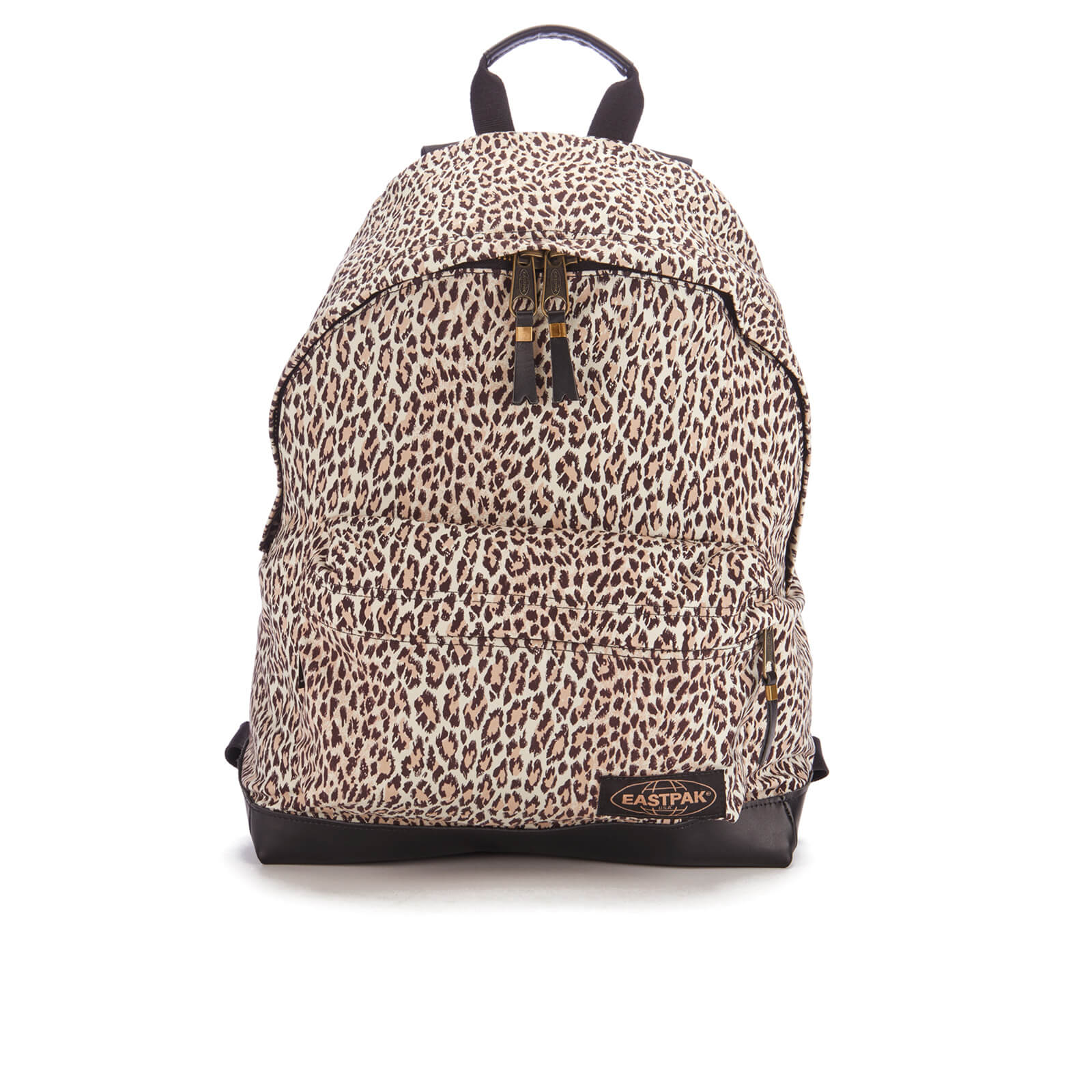 eastpak leopard print backpack