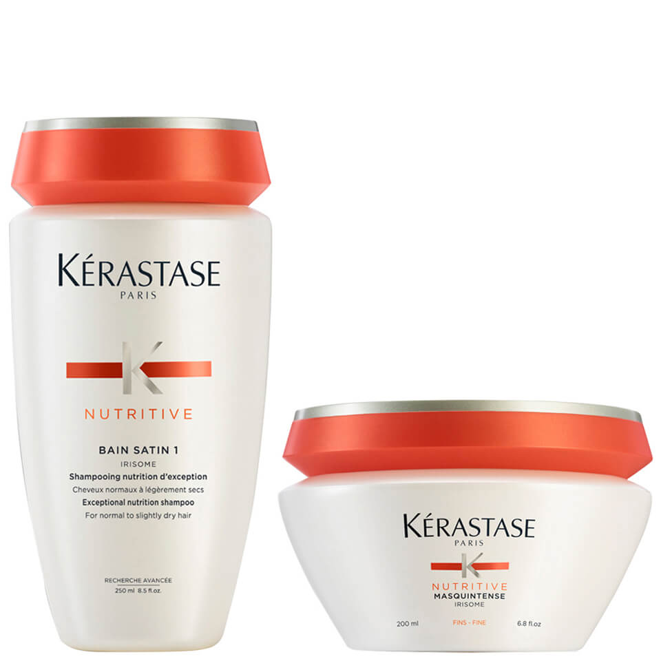 Kerastase Nutritive Bain Satin 1 250ml And Masquintense Cheveux
