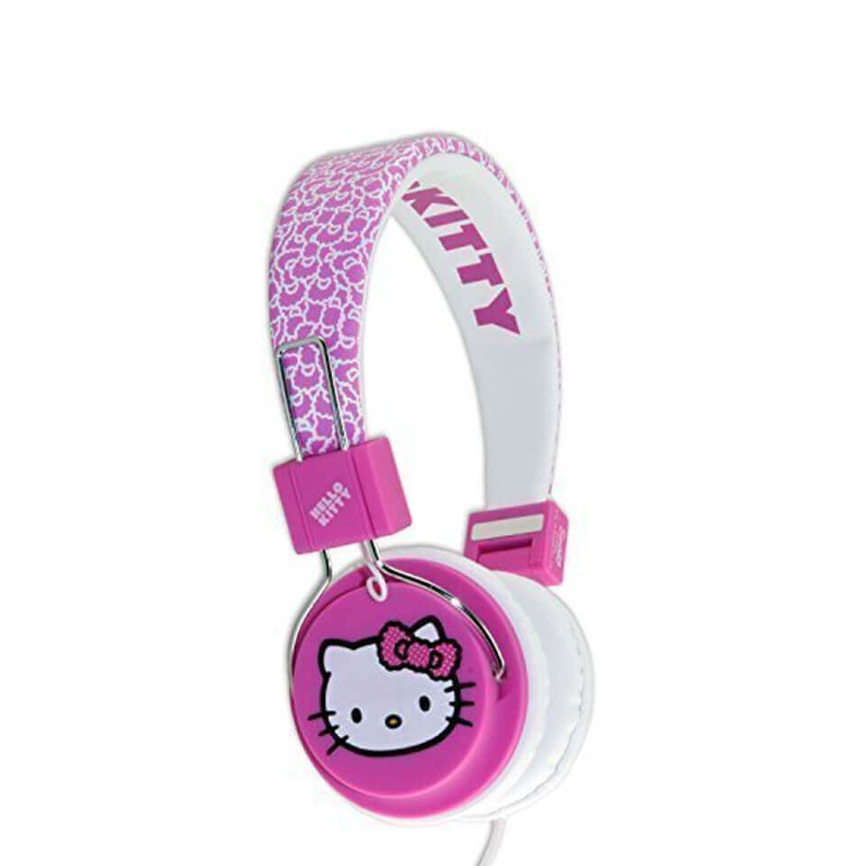 Hello Kitty Folding Over-Ear Headphones for Kids Boys Girls Children Teens Adult