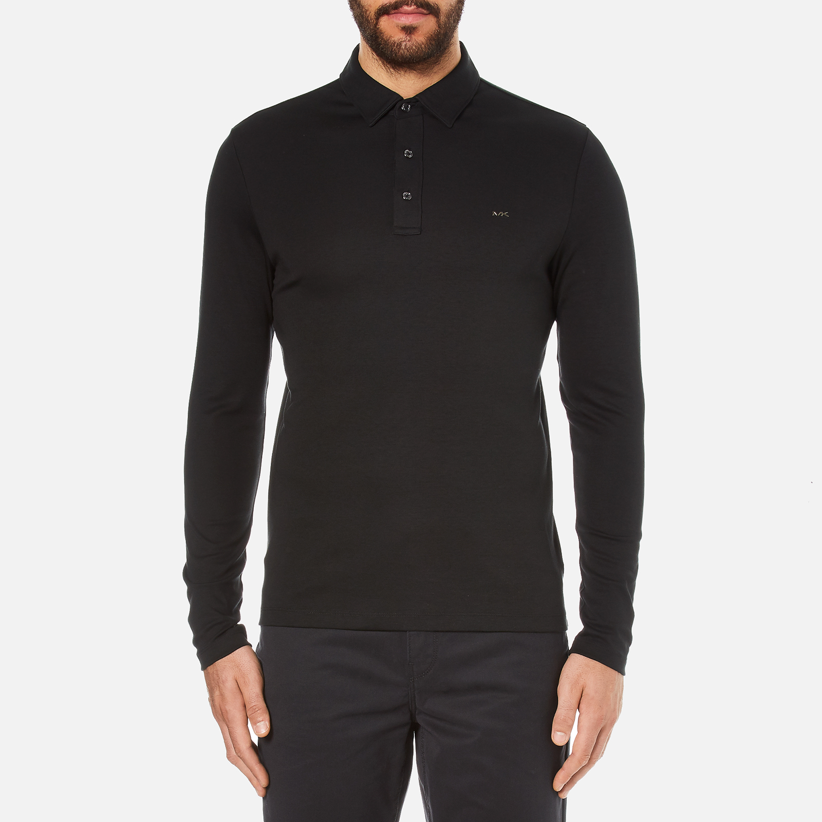 mk long sleeve polo