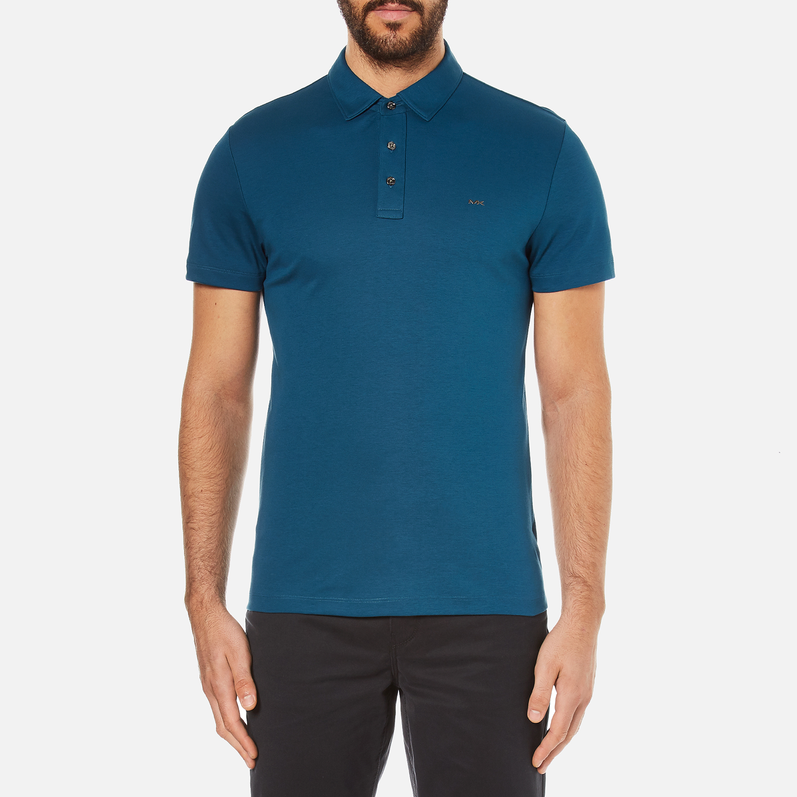michael kors polo mens blue
