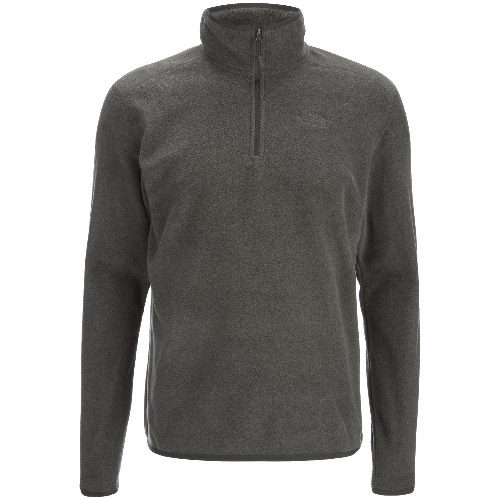 the north face men's 100 glacier half zip fleece